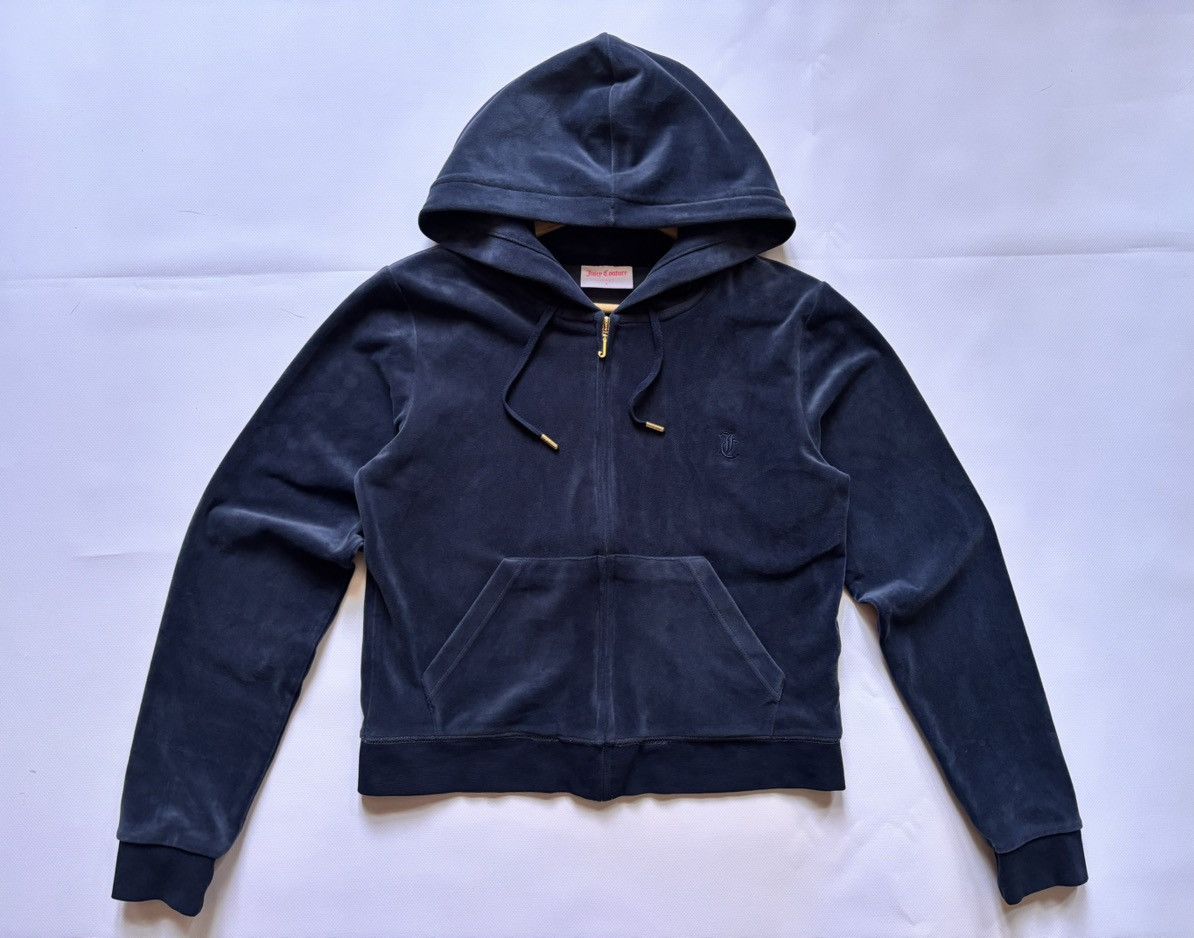 Juicy Couture Juicy Couture SPORT Velor Zip Hoodie L Size Size L / US 10 / IT 46 - 2 Thumbnail
