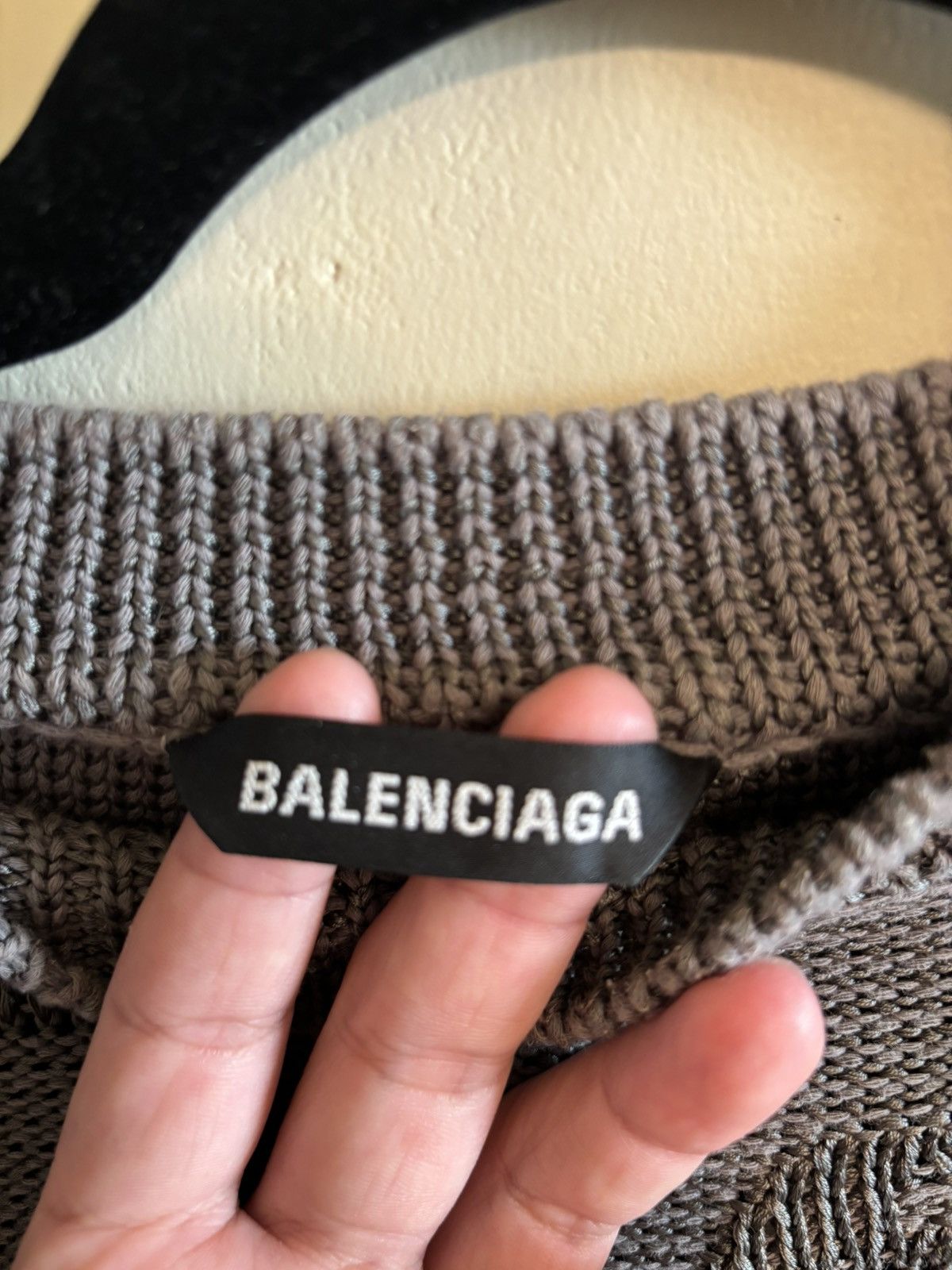 Balenciaga Balenciaga Bb logo jacquard knitted sweater Size US S / EU 44-46 / 1 - 6 Thumbnail
