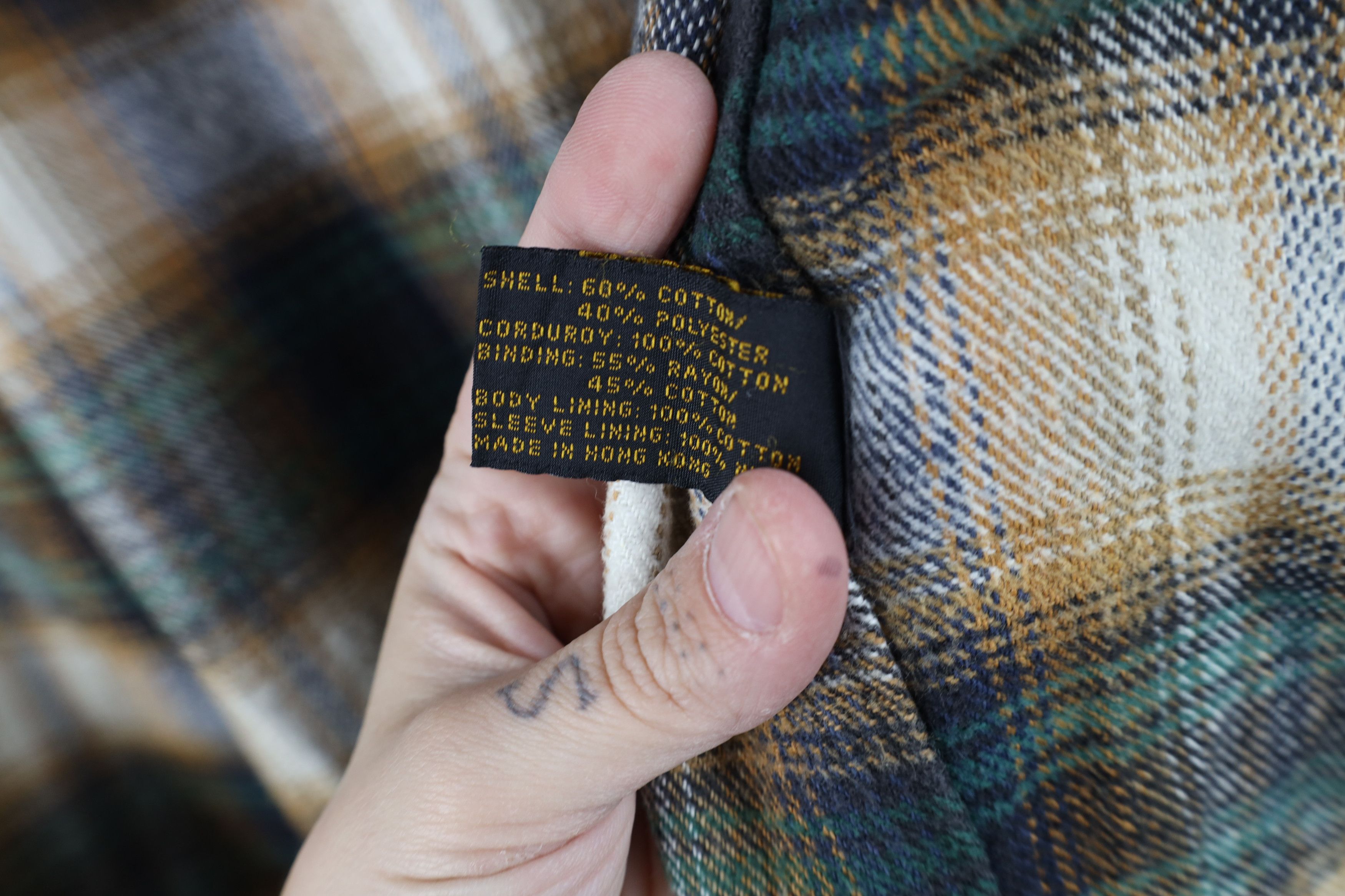Express Vintage 90s Express Flannel Lined Hook Clasp Parka Jacket Size US M / EU 48-50 / 2 - 12 Thumbnail