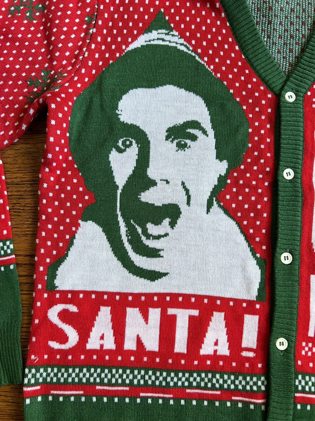 Other Official Will Ferrell Elf Movie Christmas Sweater Medium Size US M / EU 48-50 / 2 - 4 Thumbnail