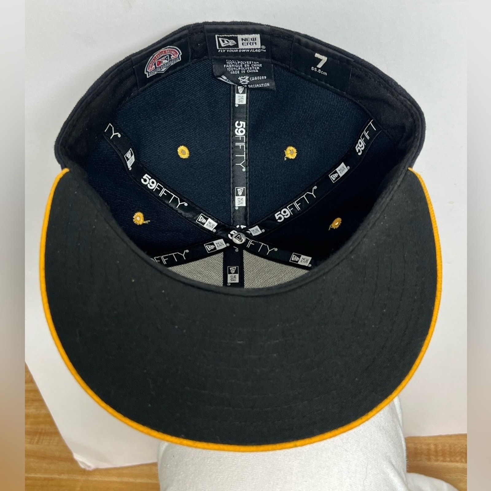 New Era Wool On Field Baseball Hat Lake County Captains Game Used Size ONE SIZE - 5 Thumbnail