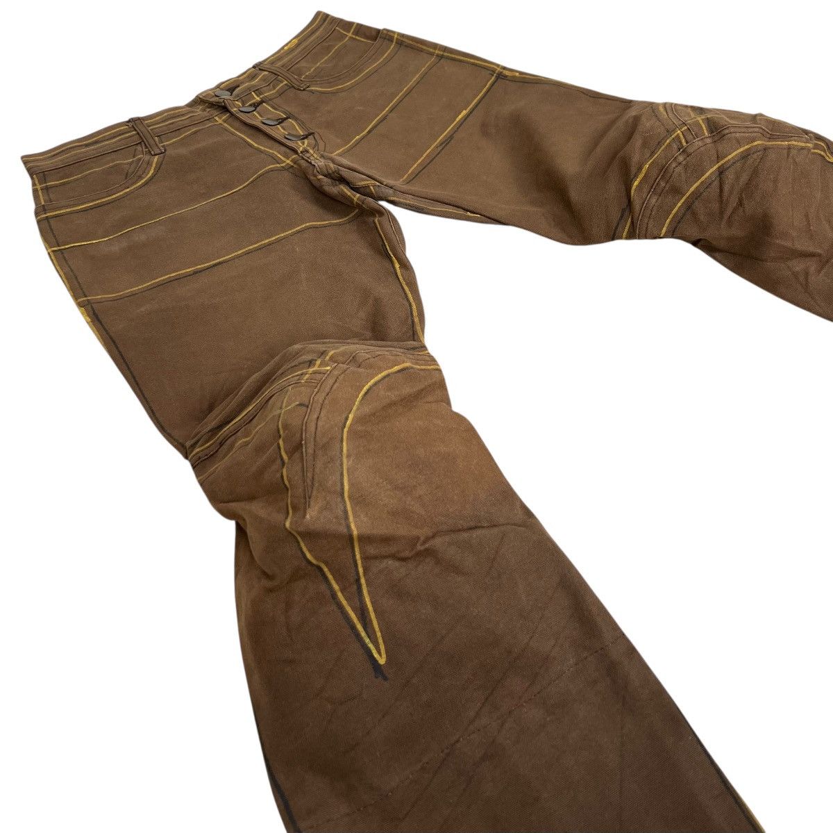 Christopher Nemeth Christopher Nemeth Archive Twill Flared Leg Trousers Size US 31 - 6 Thumbnail