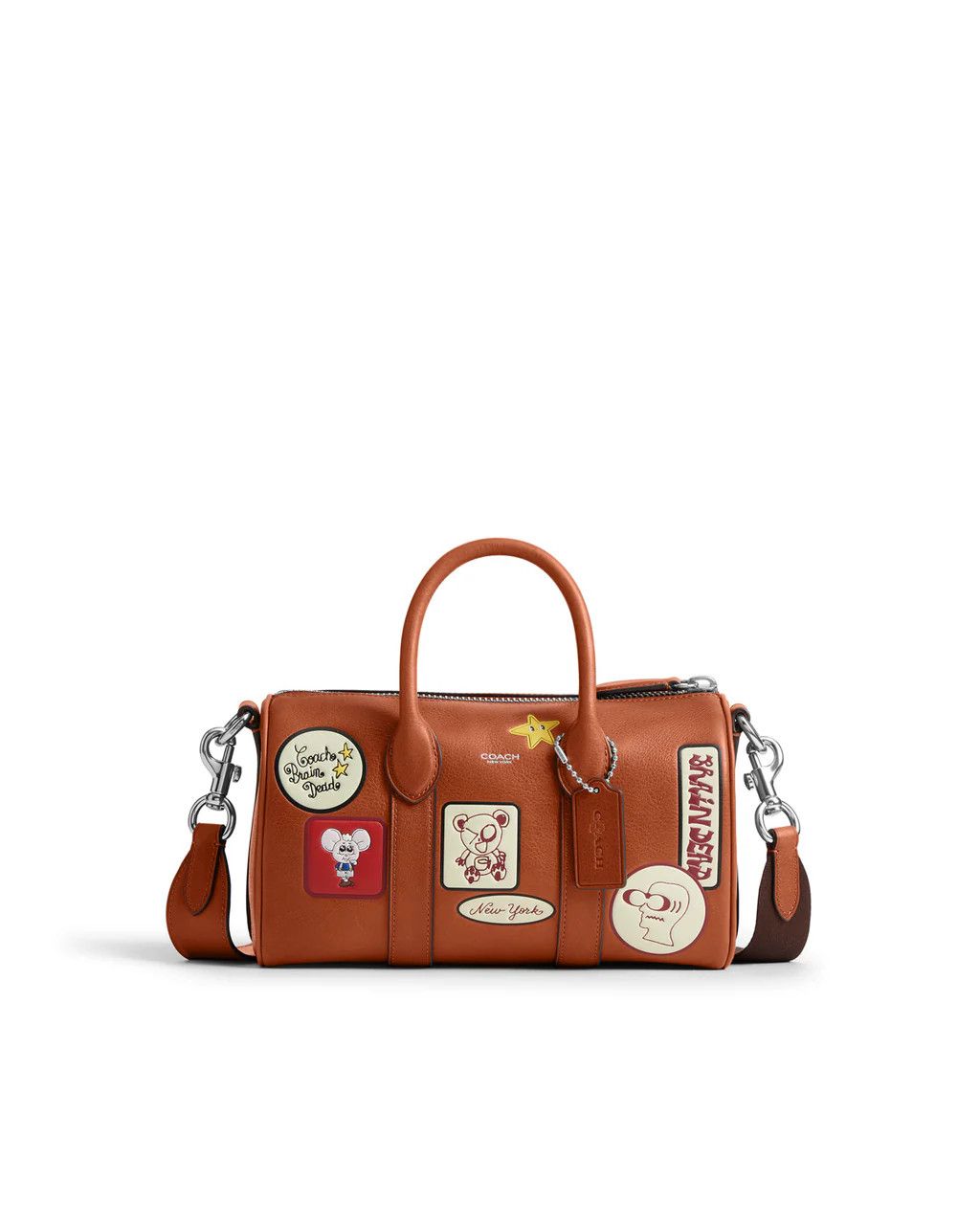 Brain Dead × Coach Coach | Brain Dead Compass Bag 25 With Darby Dino And Charm Size ONE SIZE - 1 Thumbnail