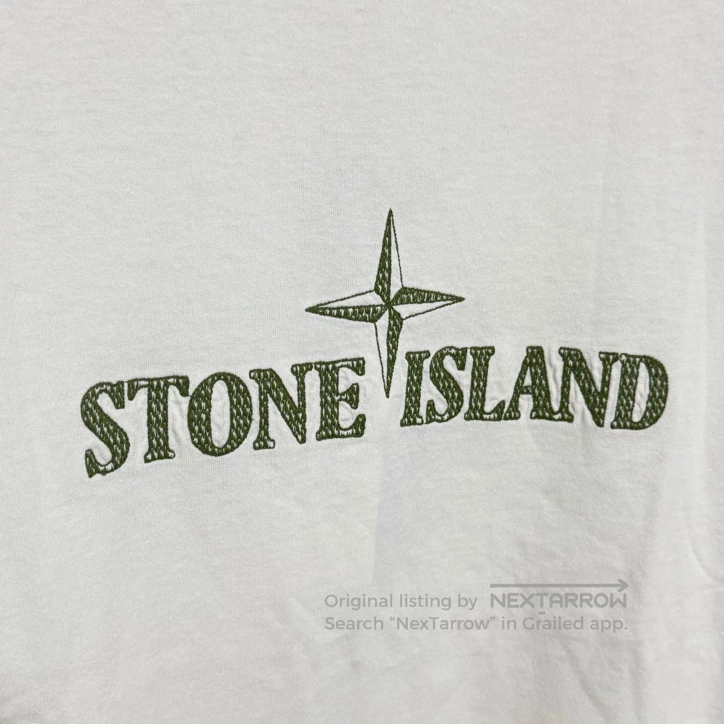 Stone Island Stone Island Embroidered Logo T-Shirt. Size US L / EU 52-54 / 3 - 4 Thumbnail