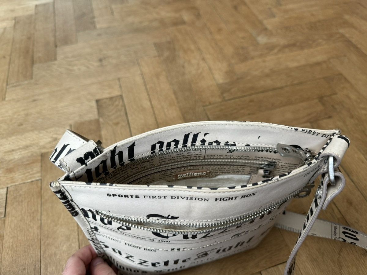 John Galliano Vintage Galliano Gazette Crossbody Leather Bag Size ONE SIZE - 9 Thumbnail