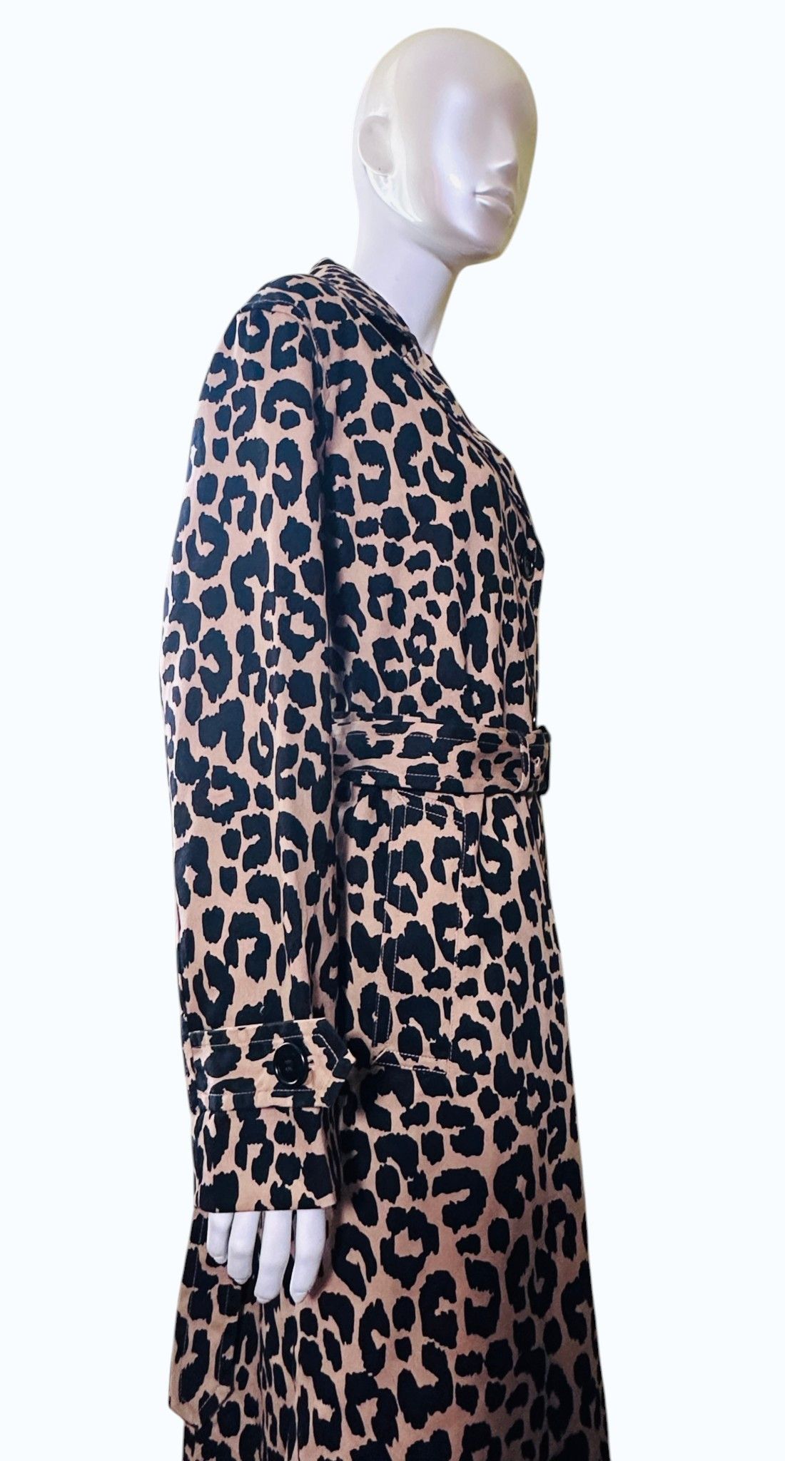 Coach Leopard print trench coat Size M / US 6-8 / IT 42-44 - 7 Thumbnail