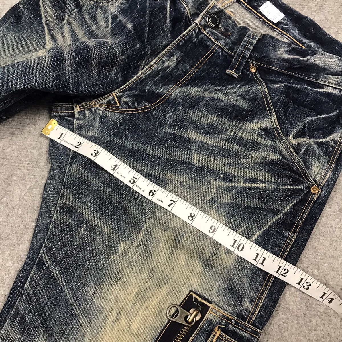 Japanese Brand BAGGY JEANS BLUE WAY JAPAN DENIM PANTS Size US 32 / EU 48 - 18 Thumbnail
