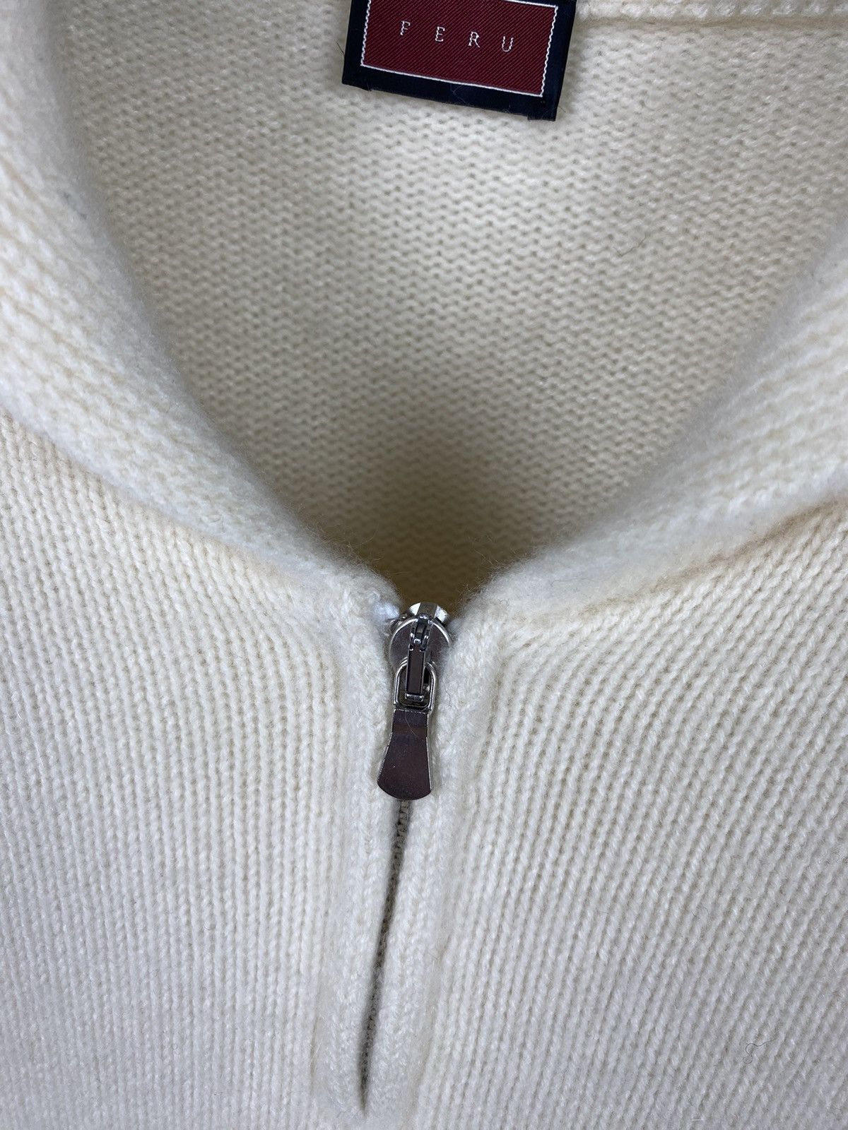 Other Feru Italy Cashmere Sweater Shawl Neck Men size 54 Size US L / EU 52-54 / 3 - 5 Thumbnail