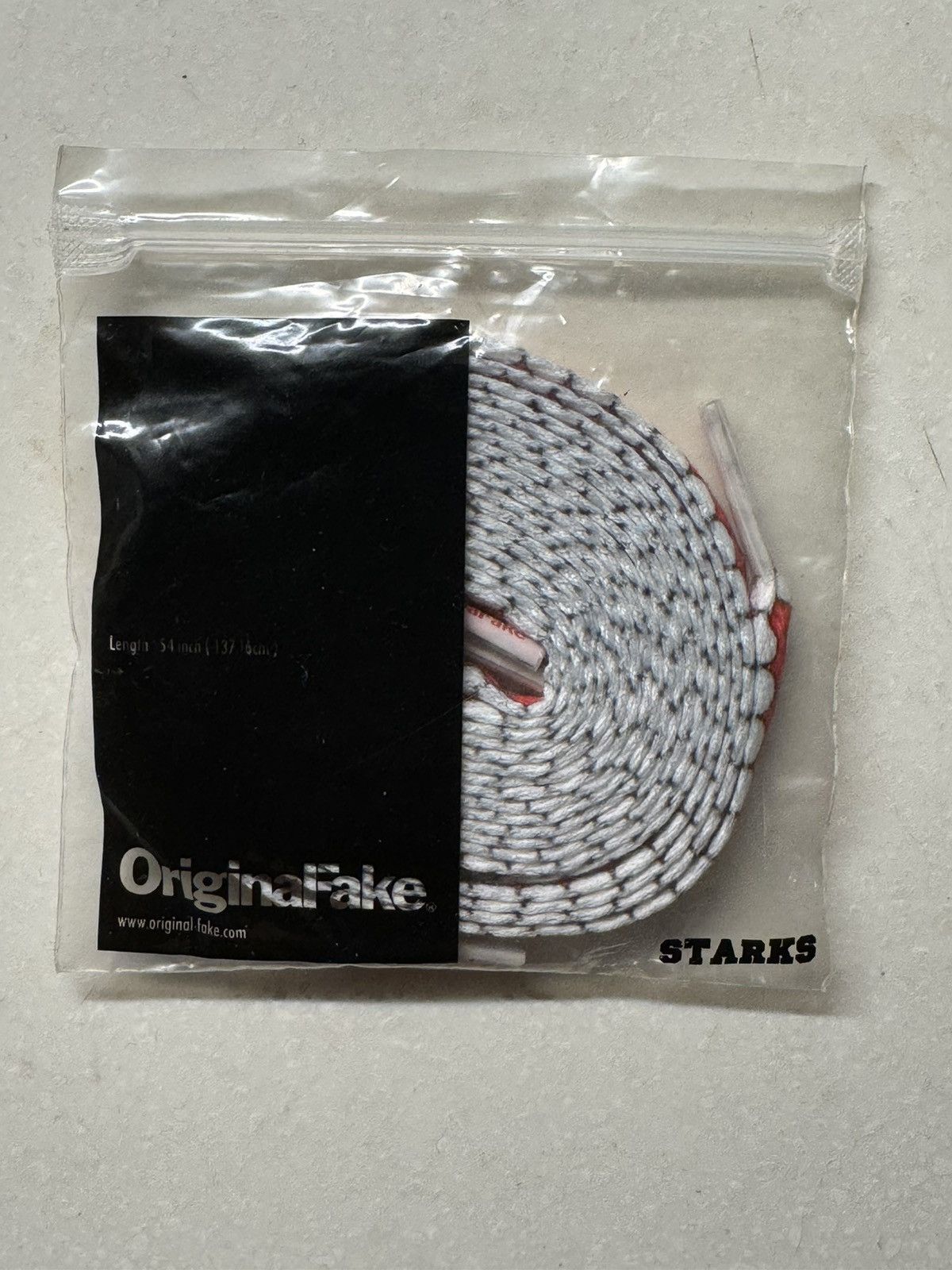 Kaws Starks x Original Fake Kaws Laces c.2009 54in Size ONE SIZE - 1 Thumbnail