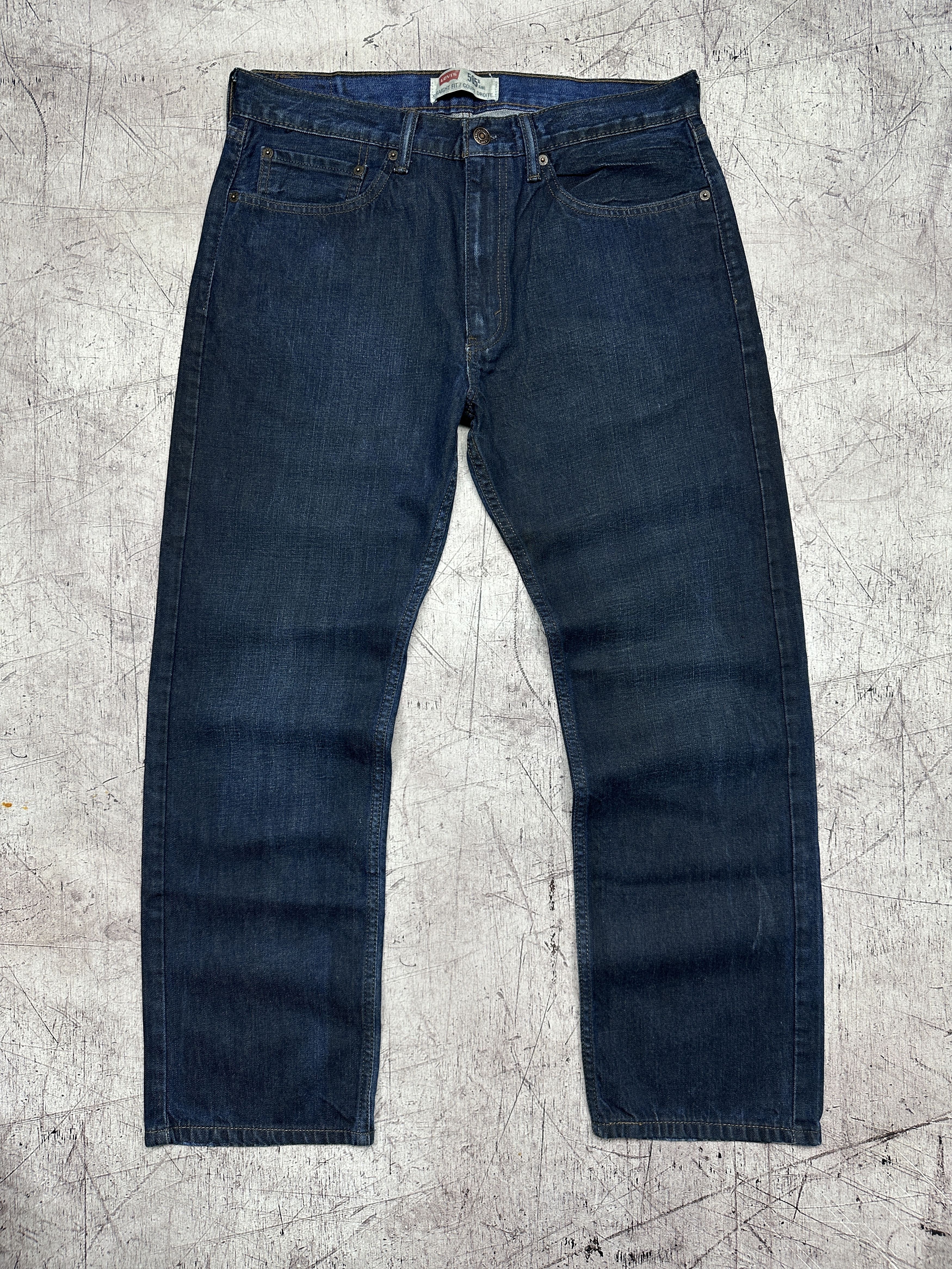 Levi's Levi's 505 Mens Denim Pants Jeans Size 34 x 30 Size US 34 / EU 50 - 5 Thumbnail