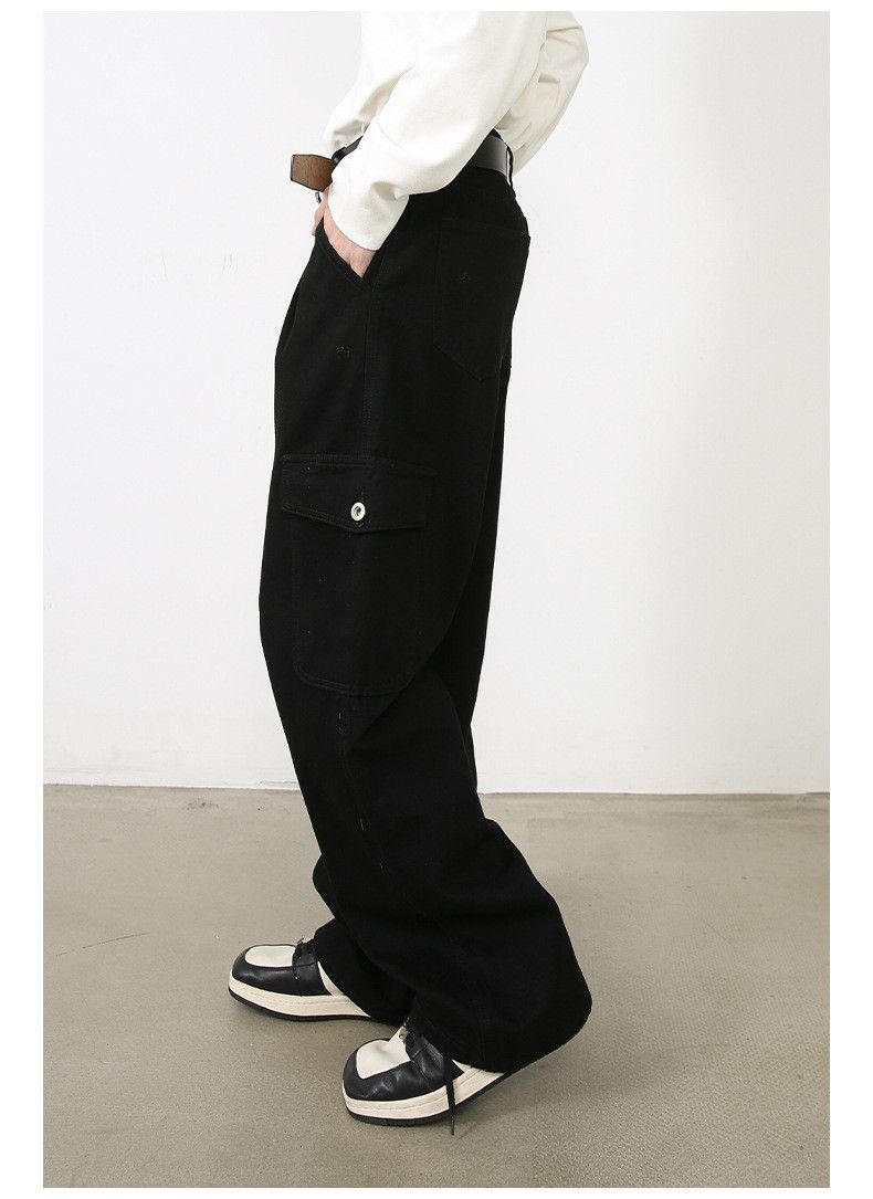 Japanese Brand Japanese retro loose straight trend casual workwear jeans Size US 32 / EU 48 - 5 Thumbnail