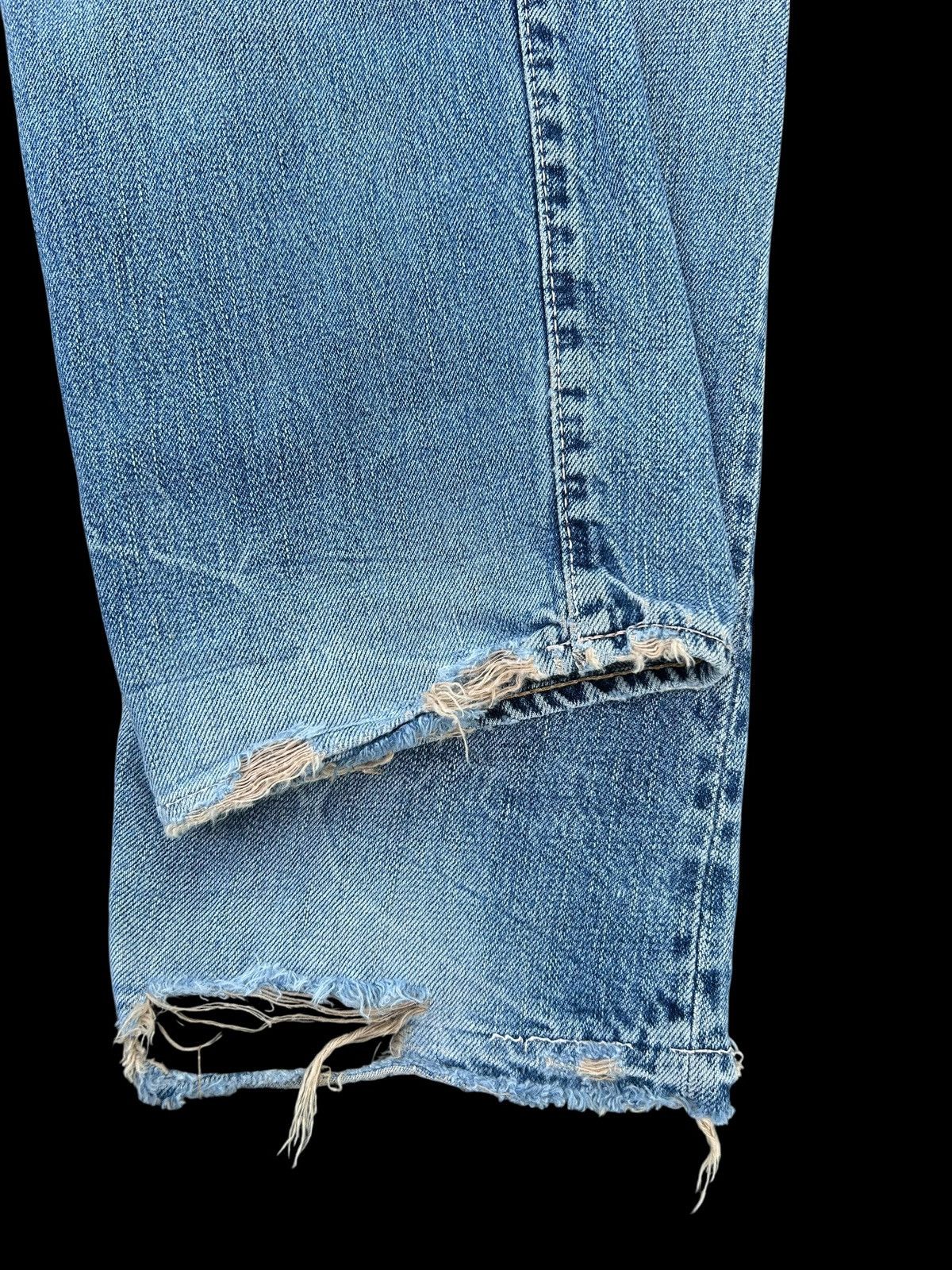 Kapital Thrashed Vintage OMNIGOD Selvedge Denim Jeans Size US 31 - 12 Thumbnail