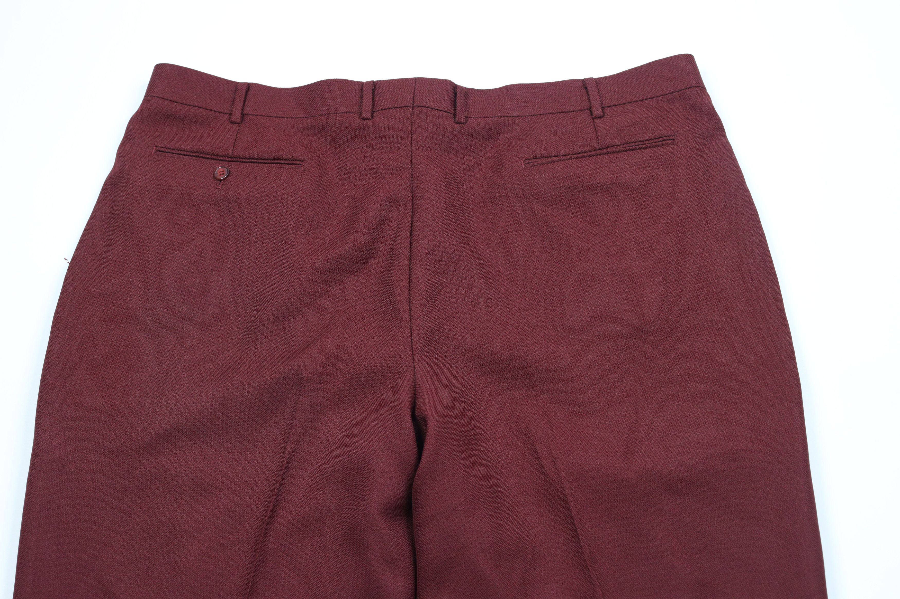 Vintage Vintage 90s Streetwear Pleated Wide Leg Chino Pants Red Size US 44 / EU 60 - 9 Thumbnail
