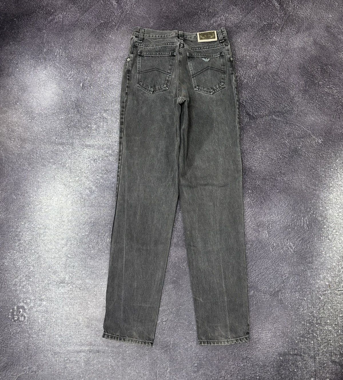 Armani Vintage Armani Jeans 90s Gray Luxury Denim Skinny Jeans Size US 28 / EU 44 - 1 Thumbnail