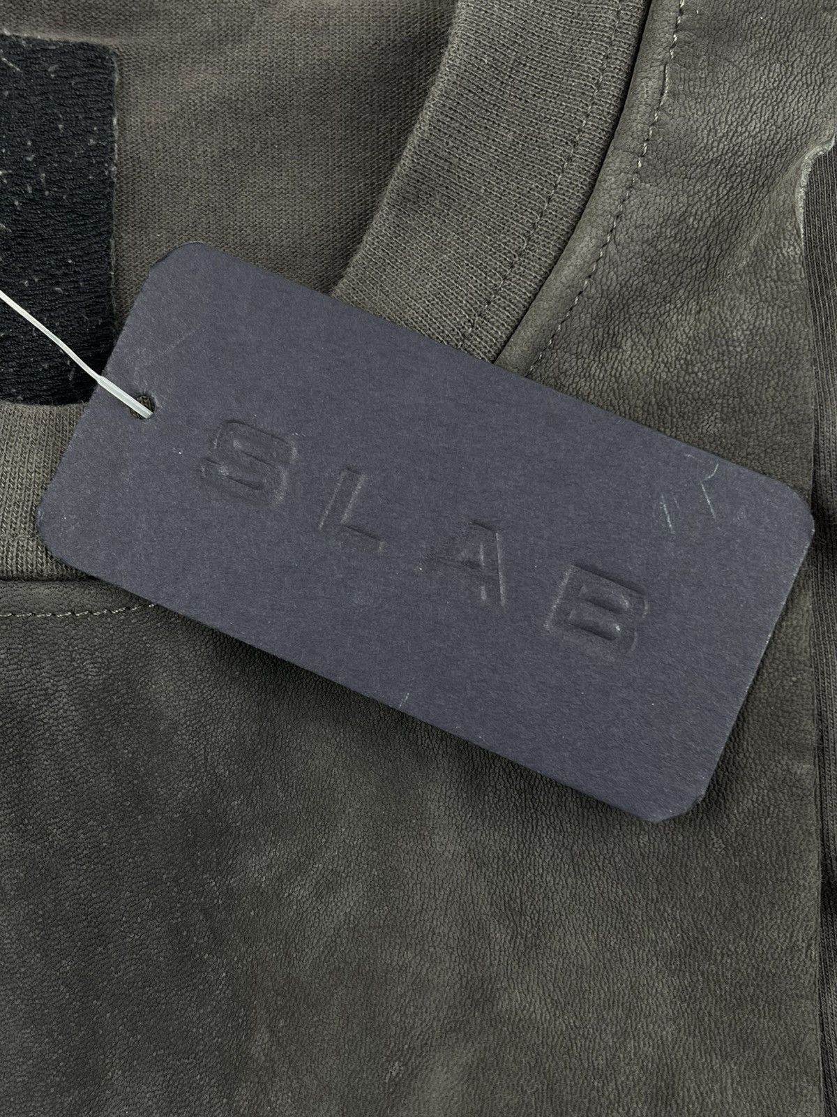 Rick Owens Rick Owens SLAB Leather Layered Longsleeve Crewneck Shirt Size US S / EU 44-46 / 1 - 4 Thumbnail