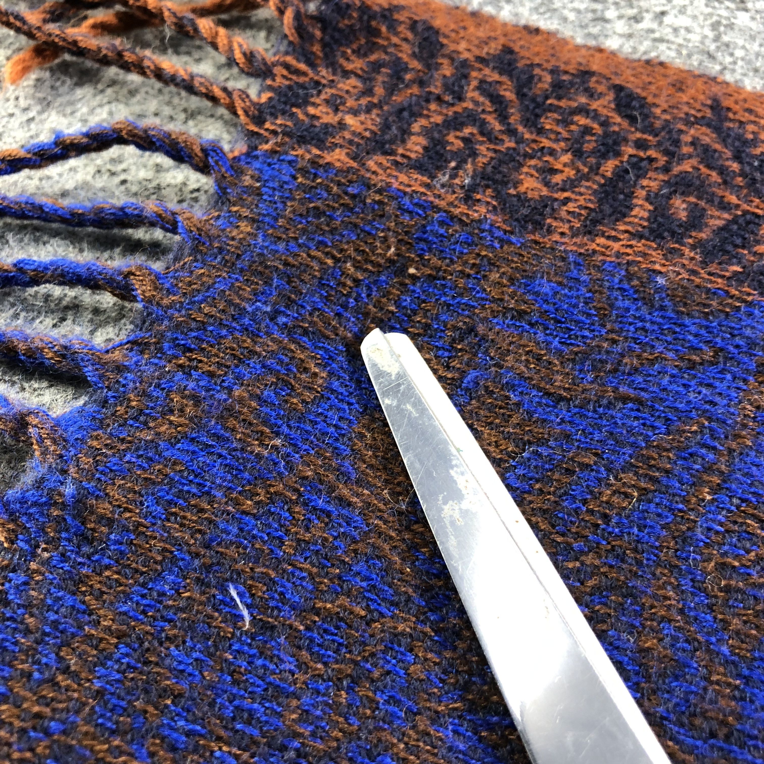 Kenzo Kenzo Baroque Wool Scarf Muffler V1958 Size ONE SIZE - 16 Thumbnail