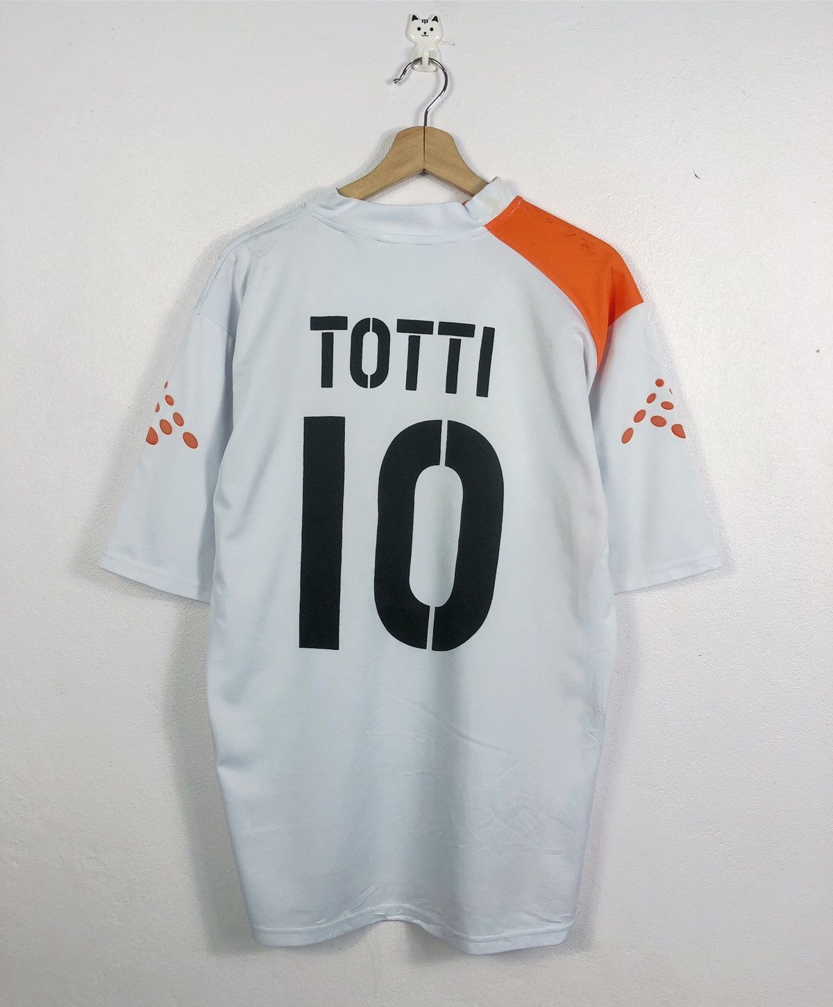 Vintage Rare Vintage Francesco Totti AS Roma 2005/2006 Away Jersey Size US M / EU 48-50 / 2 - 1 Thumbnail