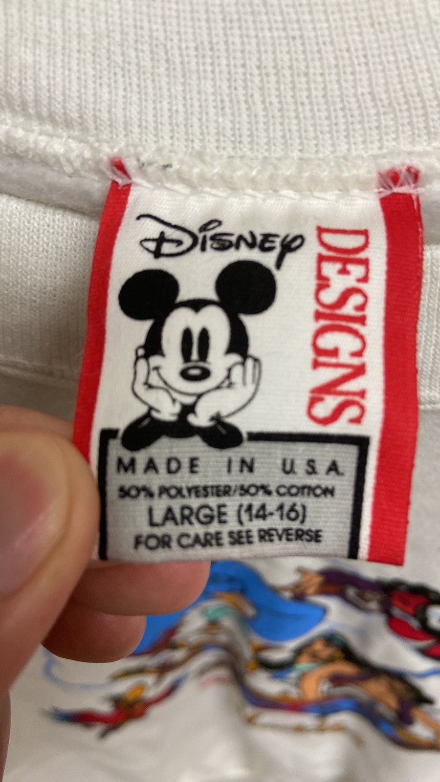 Disney Vintage 90’s Disney Aladdin White Crewneck Sweater Size S / US 4 / IT 40 - 5 Thumbnail