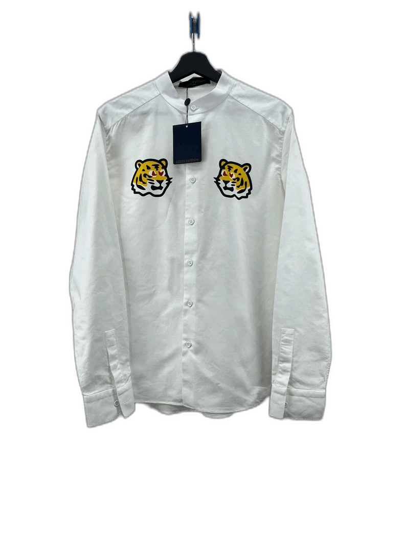 Louis Vuitton Louis Vuitton Tiger Head Long Sleeve Shirt Size US M / EU 48-50 / 2 - 1 Thumbnail