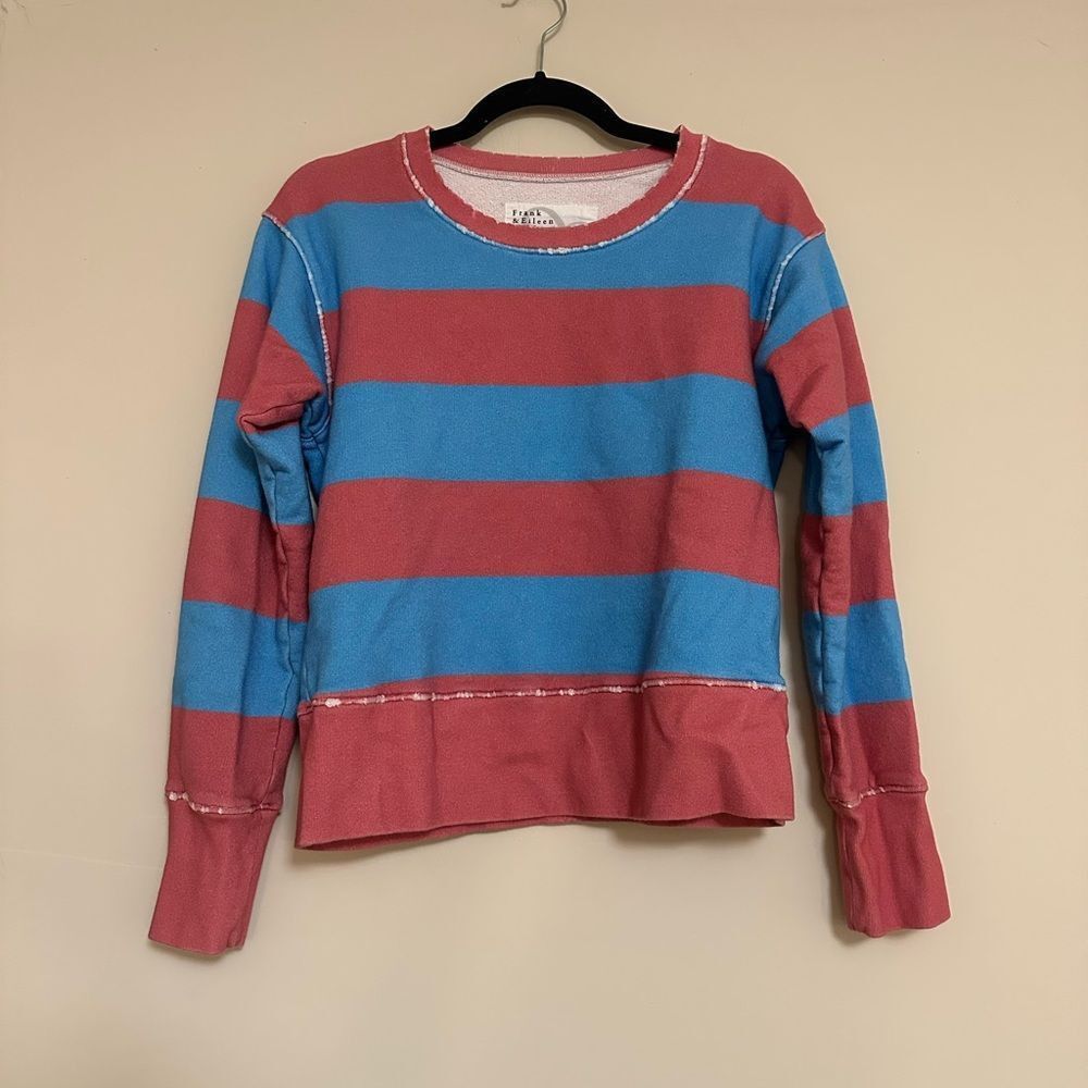 Frank & Eileen Frank & Eileen tee lab sweatshirt sweater red and blue bold Size S / US 4 / IT 40 - 2 Thumbnail