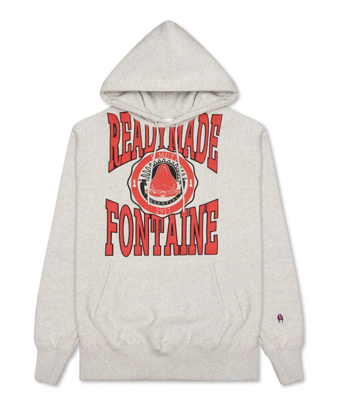 READYMADE Readymade fontaine hoody japanese streetwear hoodie grey Size US L / EU 52-54 / 3 - 1 Thumbnail