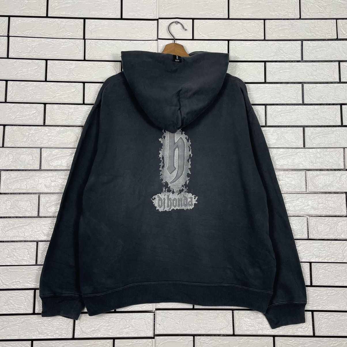 Japanese Brand Dj Honda Big Logo Pullover Hoodie Size US M / EU 48-50 / 2 - 7 Thumbnail