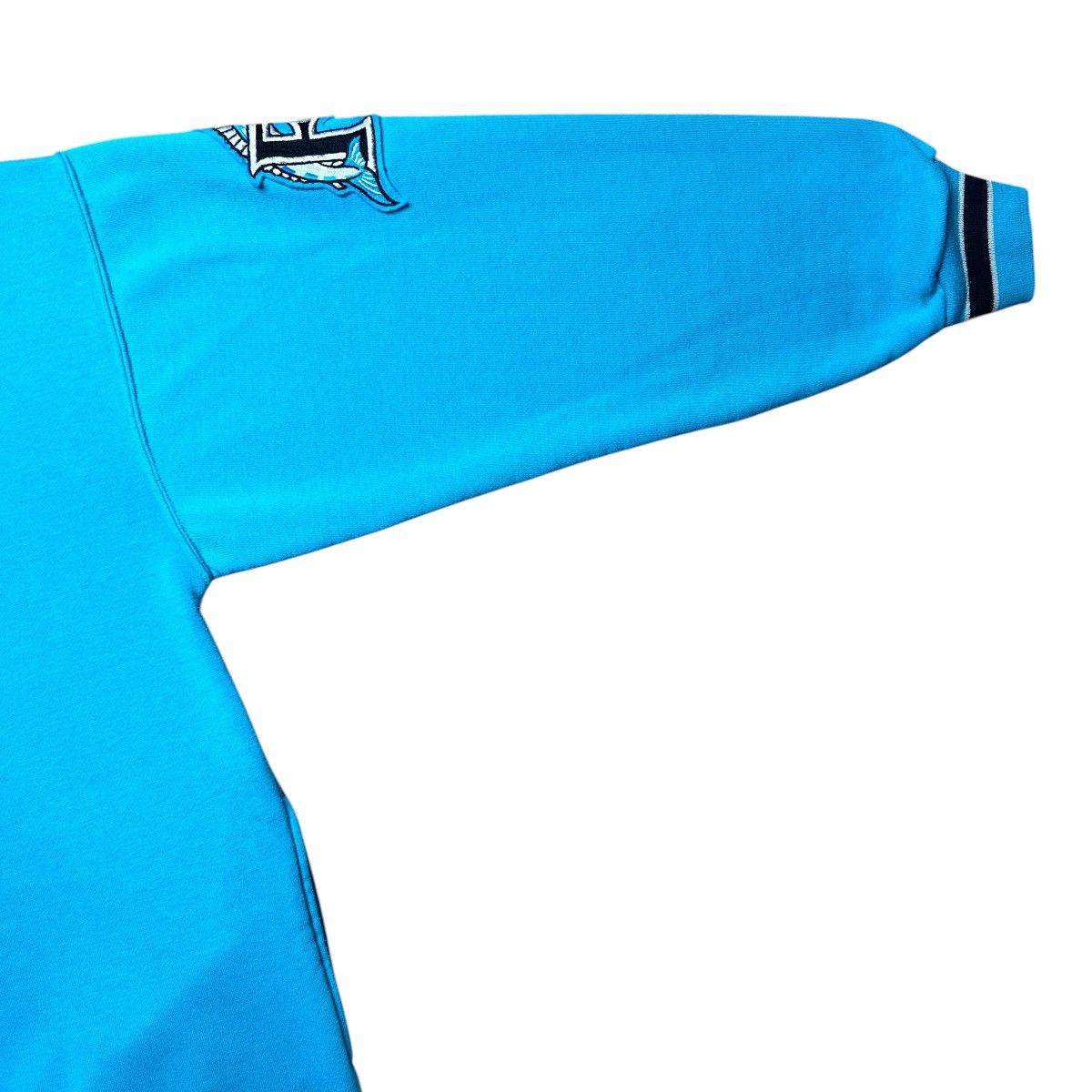 Starter Vintage 1990s MLB Florida Marlins Starter Tailsweep Hoodie Size US L / EU 52-54 / 3 - 7 Thumbnail
