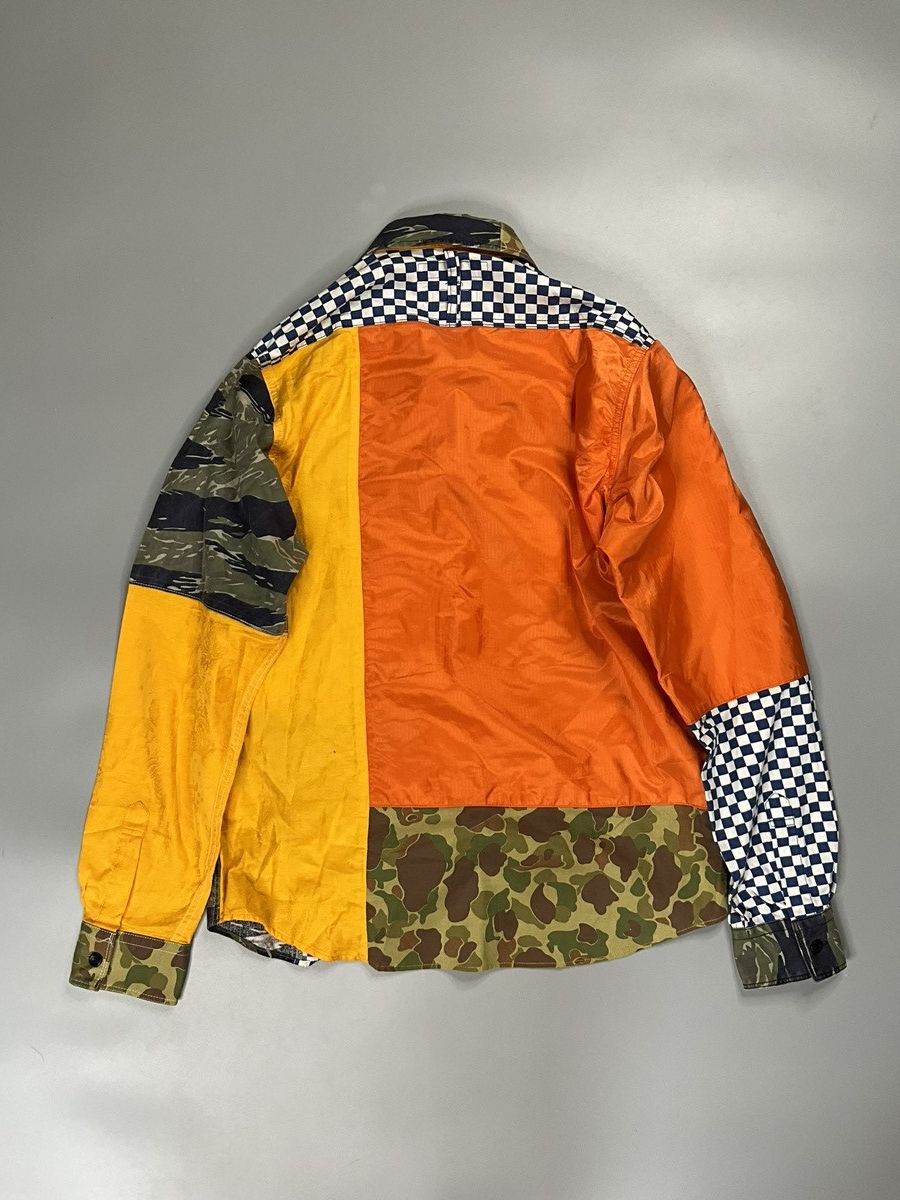 FDMTL FDMTL Boro Patchwork Rinse Shirt Size US L / EU 52-54 / 3 - 4 Thumbnail