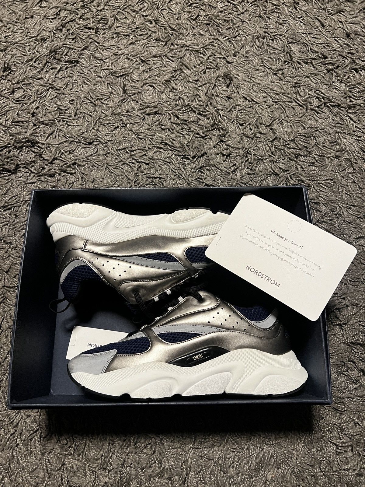 Christian Dior Monsieur × Dior B22 ‘Blue Silver’ Size US 9 / EU 42 - 13 Thumbnail