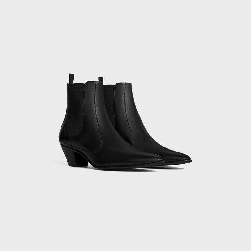 Celine o1bcso1str0126 360903174C Hector Chelsea Boots in Black Size US 8 / EU 41 - 2 Thumbnail