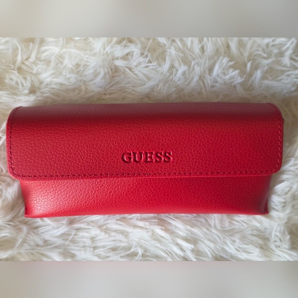 Guess Guess Vibrant Red Glasses Case Size ONE SIZE - 1 Thumbnail
