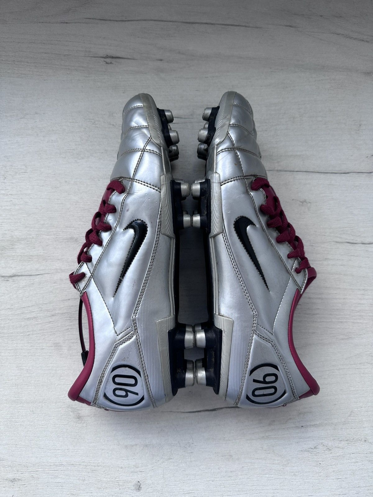 Nike × Vintage Nike Total 90 Football Cleats Boots Mens Rare US13 UK12 Size US 13 / EU 46 - 1 Thumbnail
