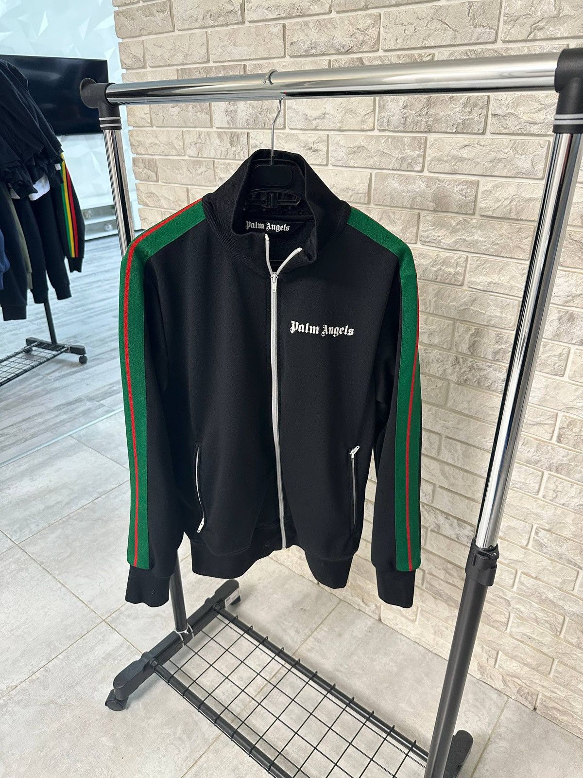 Palm Angels Palm Angels Track Zip Size US L / EU 52-54 / 3 - 2 Thumbnail