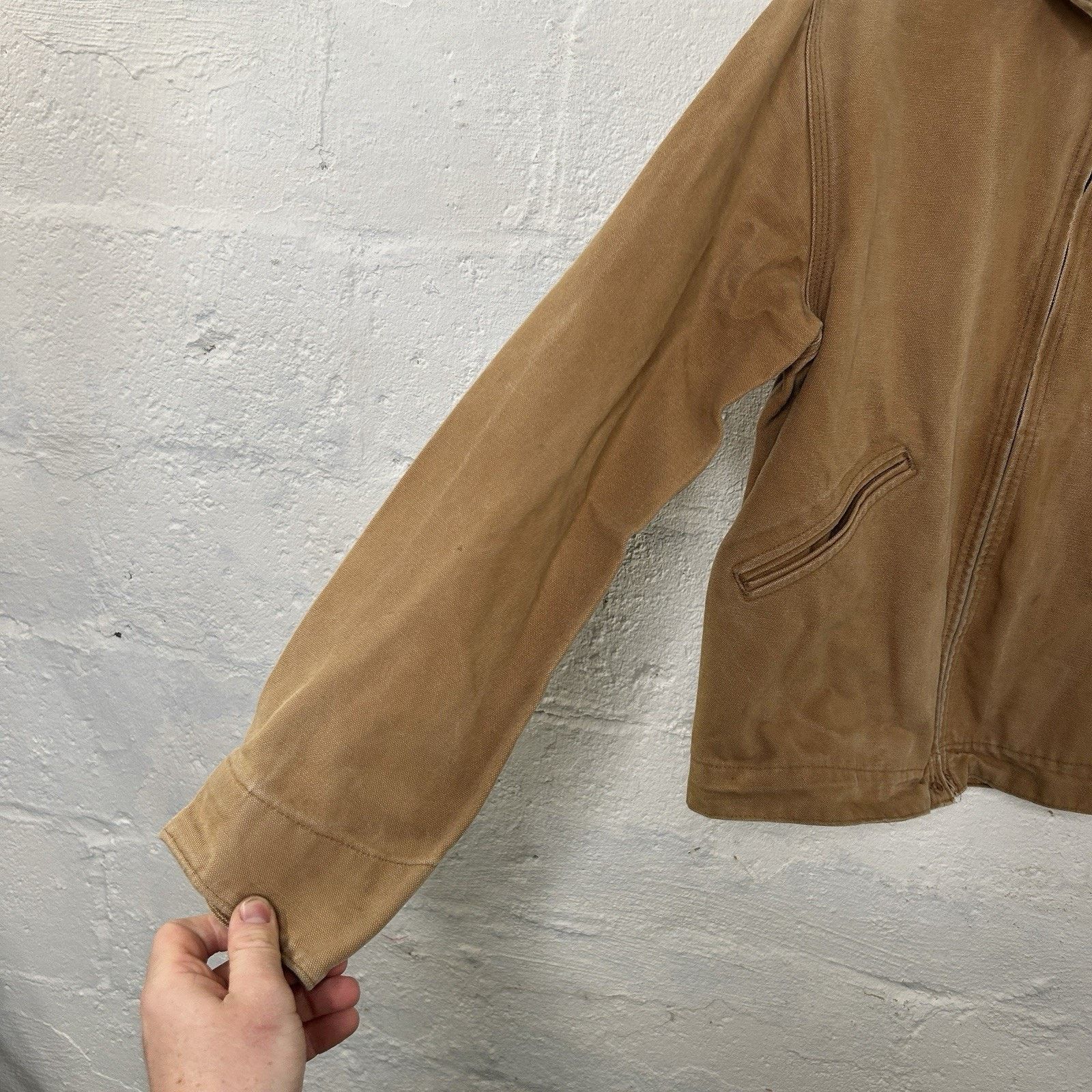 Carhartt Vintage Carhartt Unlined Detroit Jacket “Brown” JU1216 J97 Size US M / EU 48-50 / 2 - 8 Thumbnail