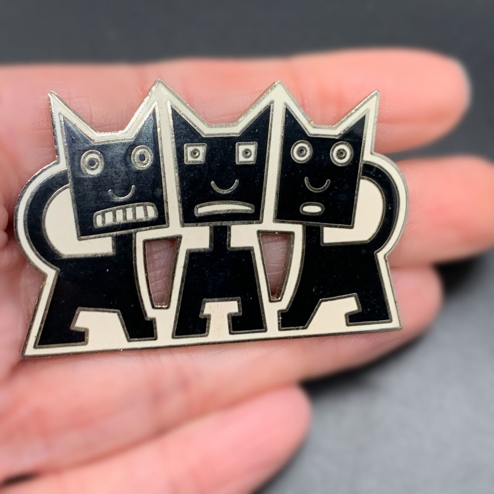 Other Michael Bedard Acme Studio Three Black Cats Vintage Brooch Size ONE SIZE - 1 Thumbnail