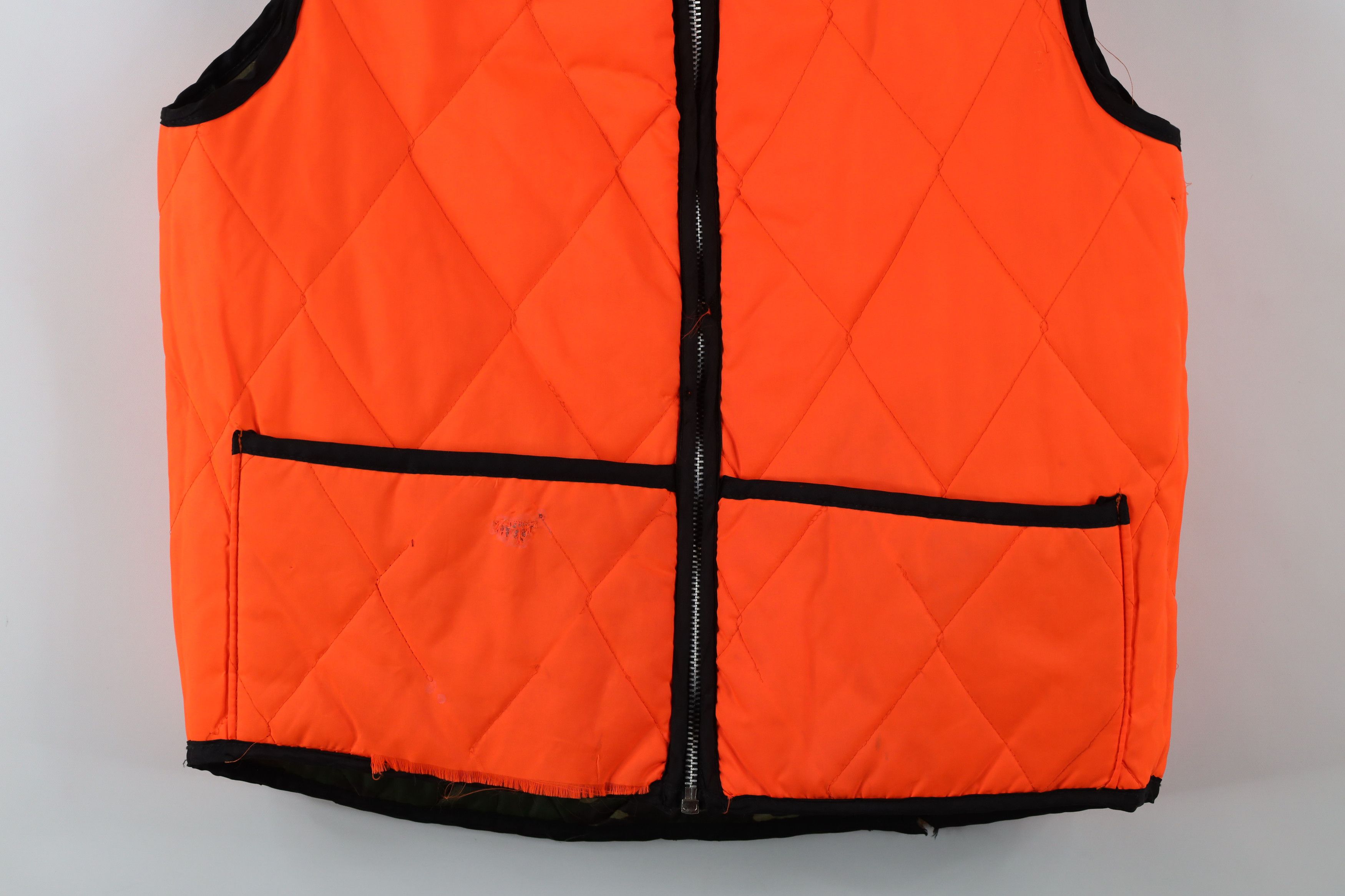 Vintage Vintage 70s Streetwear Reversible Camouflage Vest Jacket Size US M / EU 48-50 / 2 - 12 Thumbnail