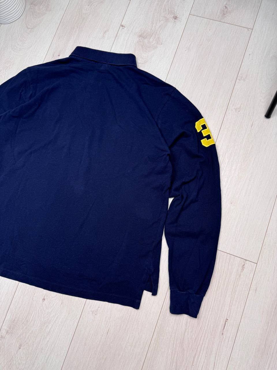 Polo Ralph Lauren VINTAGE POLO RALPH LAUREN BIG LOGO RUGBY LONG SLEEVE Size US XL / EU 56 / 4 - 13 Thumbnail