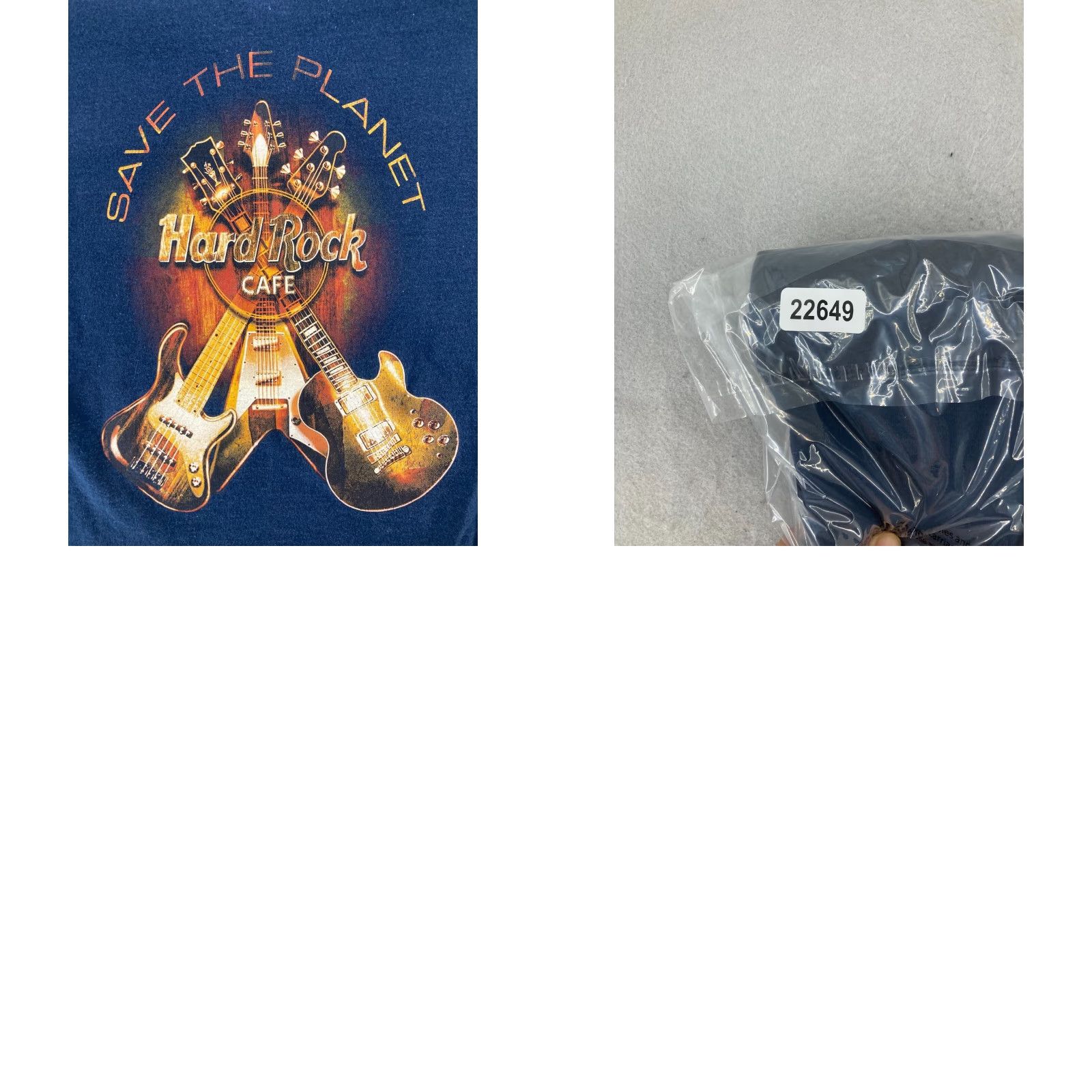 Hard Rock Cafe Hard Rock Cafe Mens TShirt Small Black Guitars Nashville Save The Planet Shirt Mens S Black 90s Rock Vintage No Size US S / EU 44-46 / 1 - 8 Thumbnail