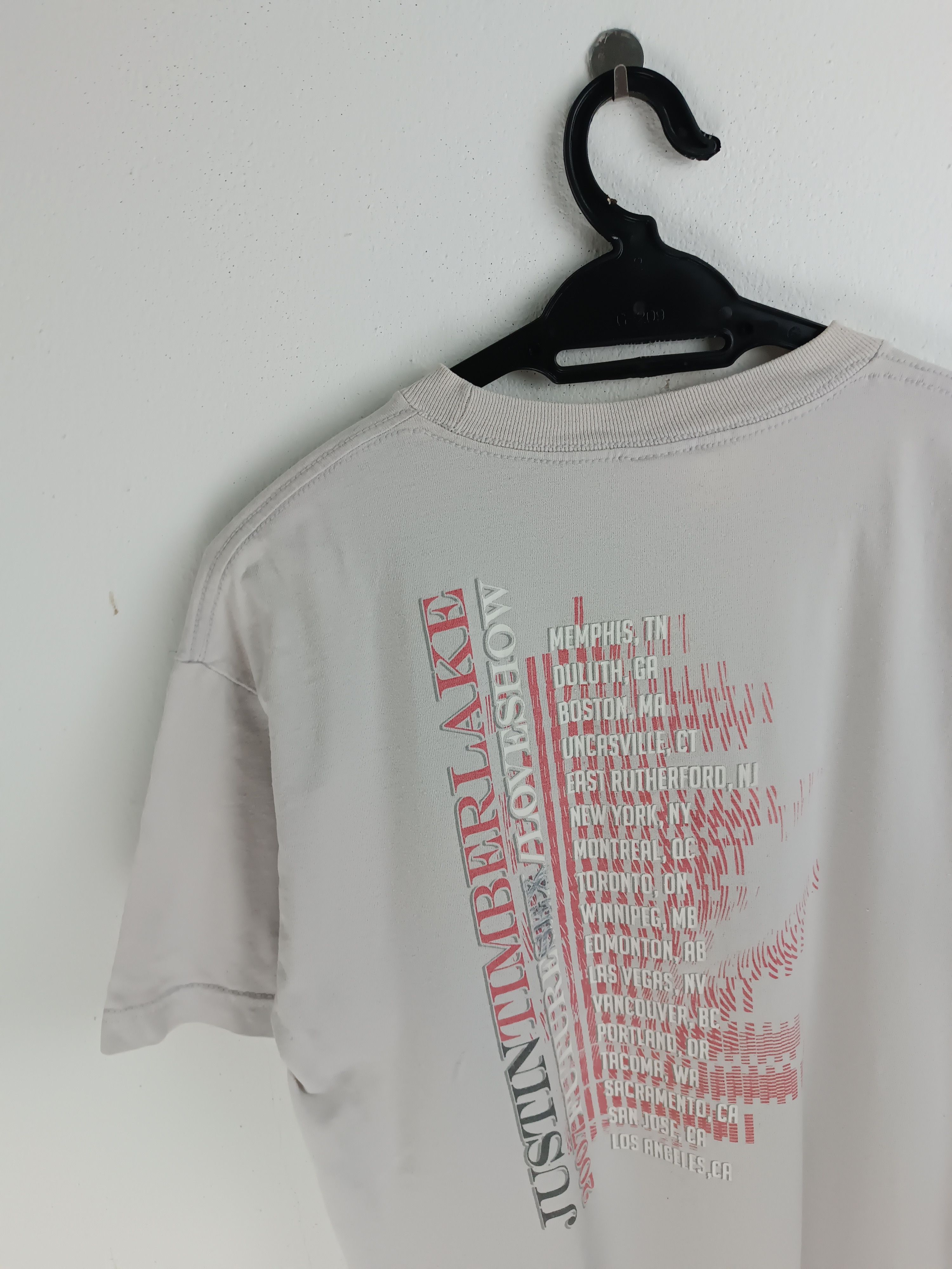 Band Tees VINTAGE '07 JUSTIN TIMBERLAKE FUTURESEX LOVESHOW VERY RARE Size US M / EU 48-50 / 2 - 11 Thumbnail