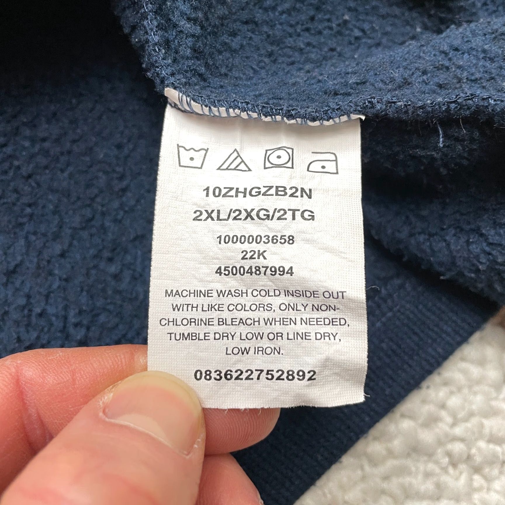 Wrangler VINTAGE Wrangler Jacket Mens 2XL Blue 1/4 Zip Pullover Solid Fleece Soft Blue Size US XXL / EU 58 / 5 - 7 Thumbnail