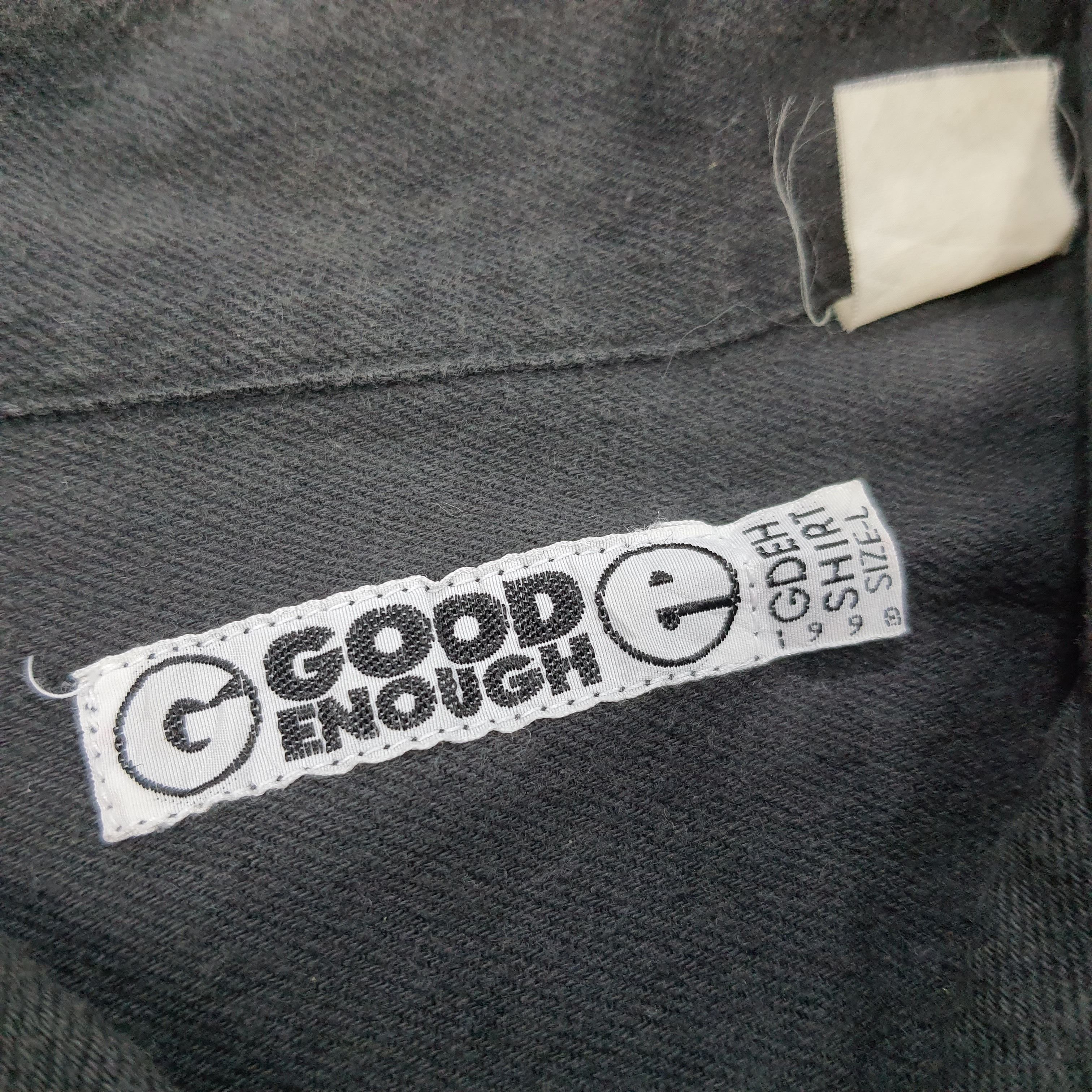 GOODENOUGH × Japanese Brand × Vintage Vintage Good Enough Japanese Brand Button Up Shirt Size US L / EU 52-54 / 3 - 5 Thumbnail