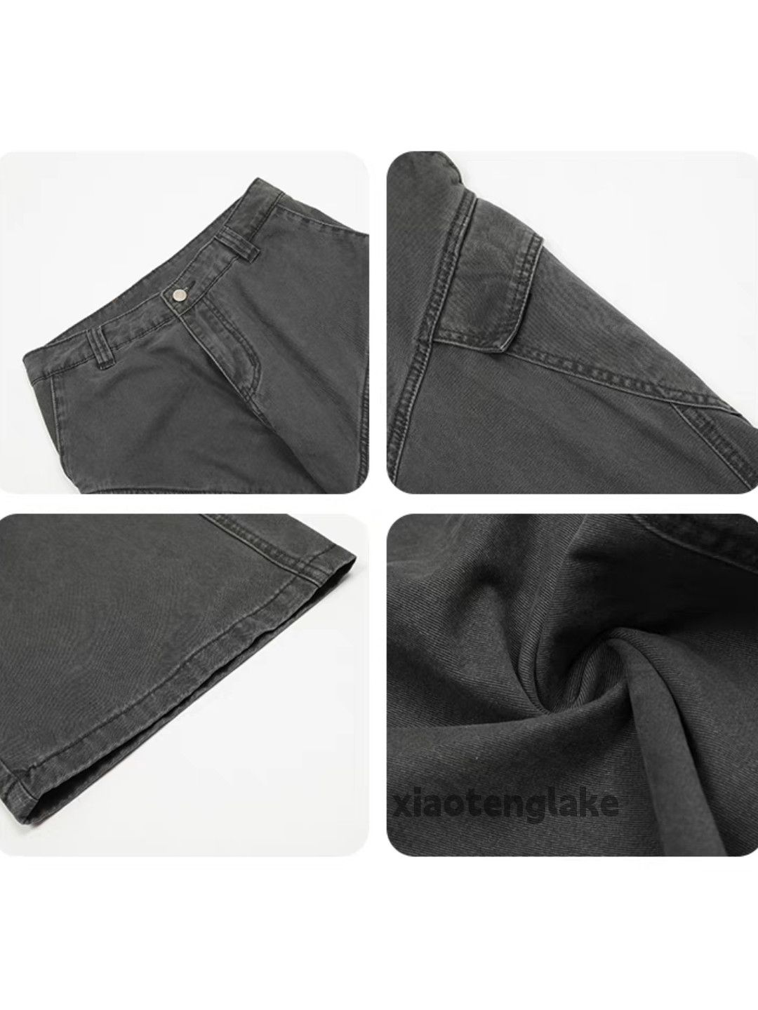 Designer × Vintage washed faded cleanfit yuppie loose baggy cargo pants Size US 30 / EU 46 - 3 Thumbnail