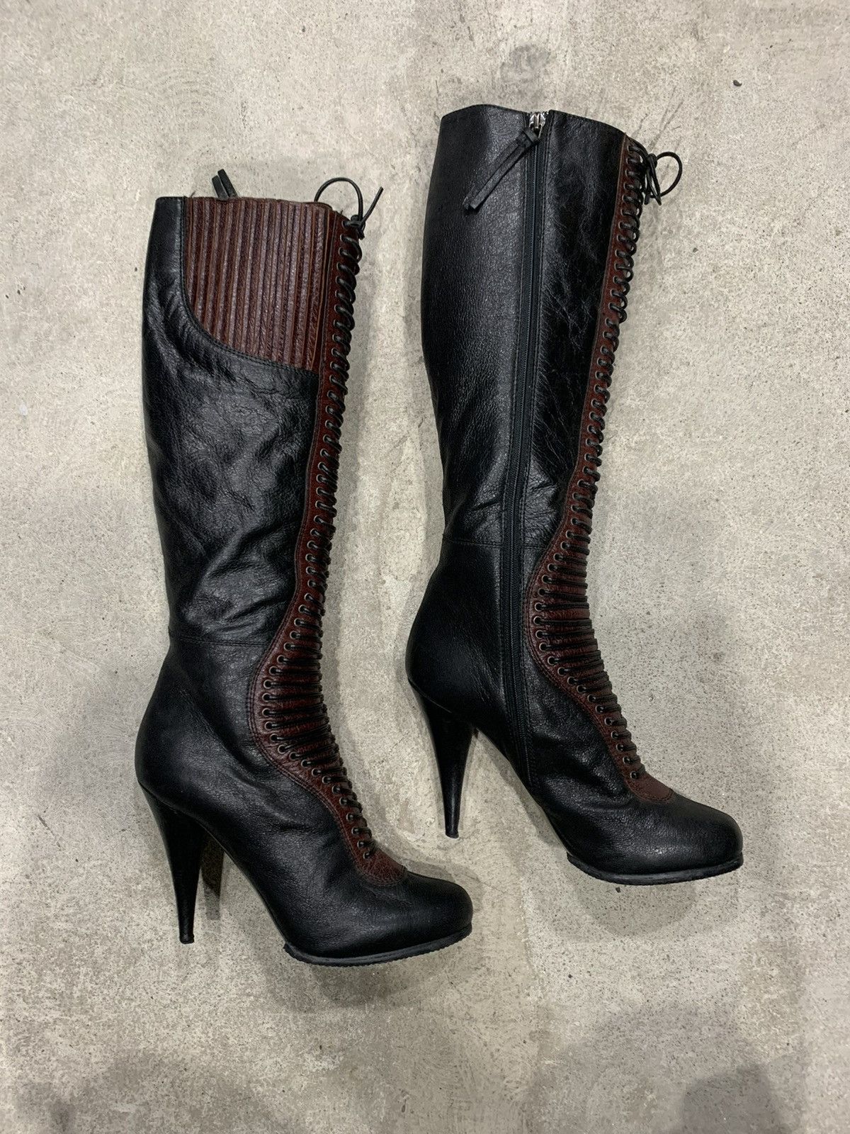 Miu Miu MIU MIU CORSET BOOTS Size US 6 / IT 36 - 7 Thumbnail