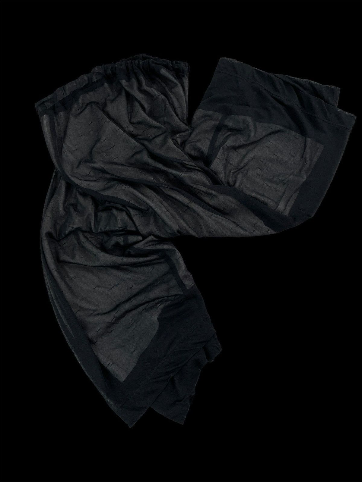 Designer × Rundholz RUNDHOLZ Oversize Germany Mesh Pantalone Trousers Joggers Wide Leg Pants Size 30" / US 8 / IT 44 - 3 Thumbnail