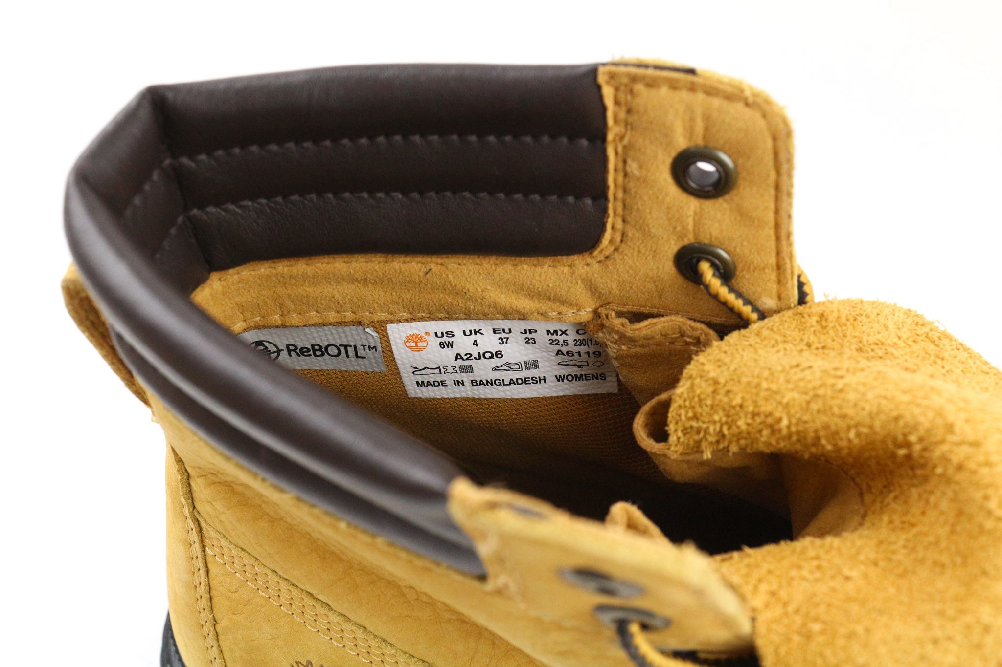 Timberland A2JQ6 UK4 Brown Leather Waterproof Shoes 79614 Size US 6.5 / IT 36.5 - 11 Thumbnail