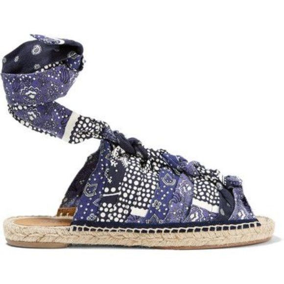 Chloe o1y0825 Buckling Ankle Strap Closure Sandals in Multicolor Size US 7 / IT 37 - 1 Thumbnail
