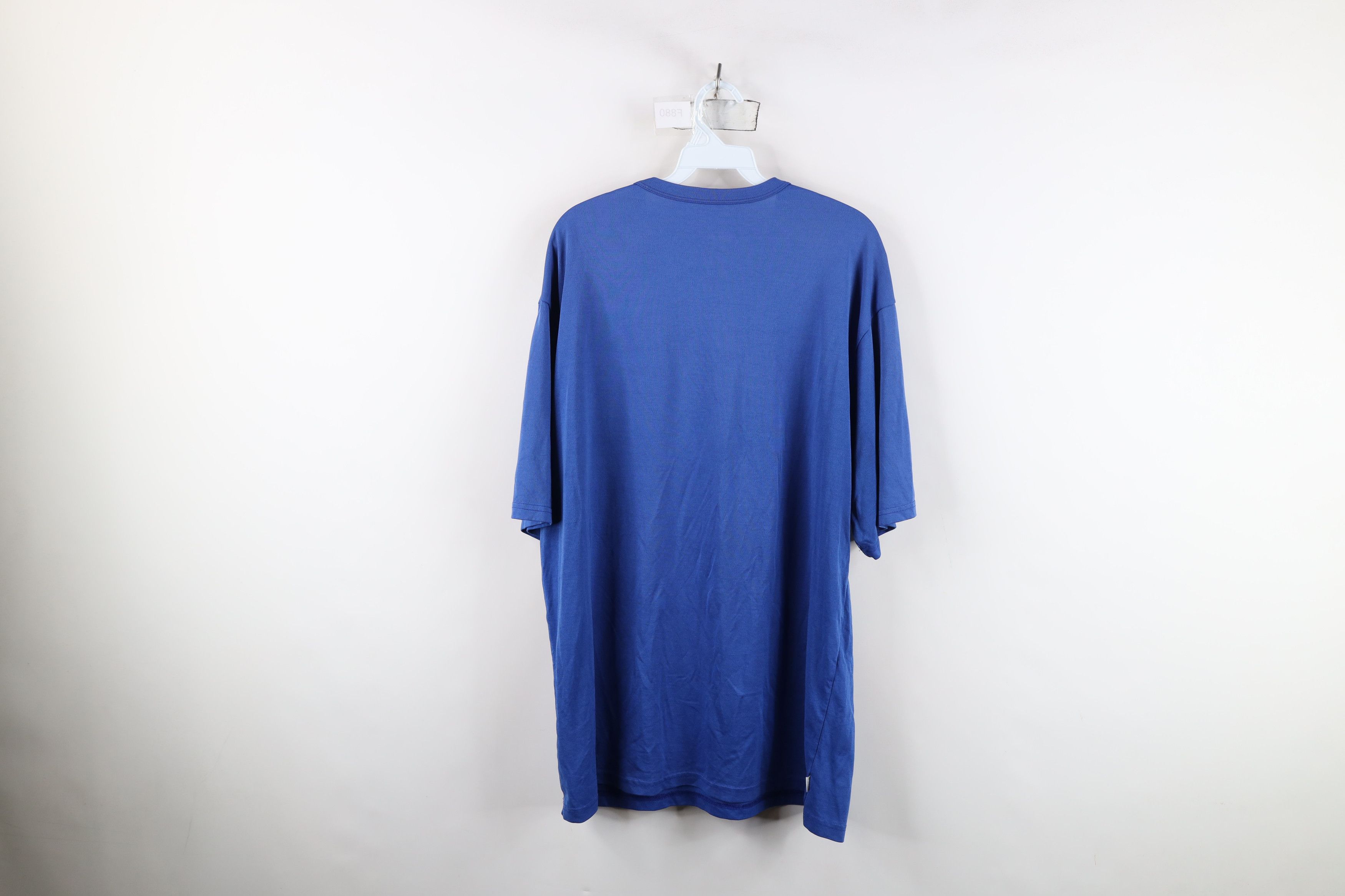 Nike Vintage Y2K Nike Scott Mini Swoosh Short Sleeve T-Shirt Blue Size US L / EU 52-54 / 3 - 12 Thumbnail