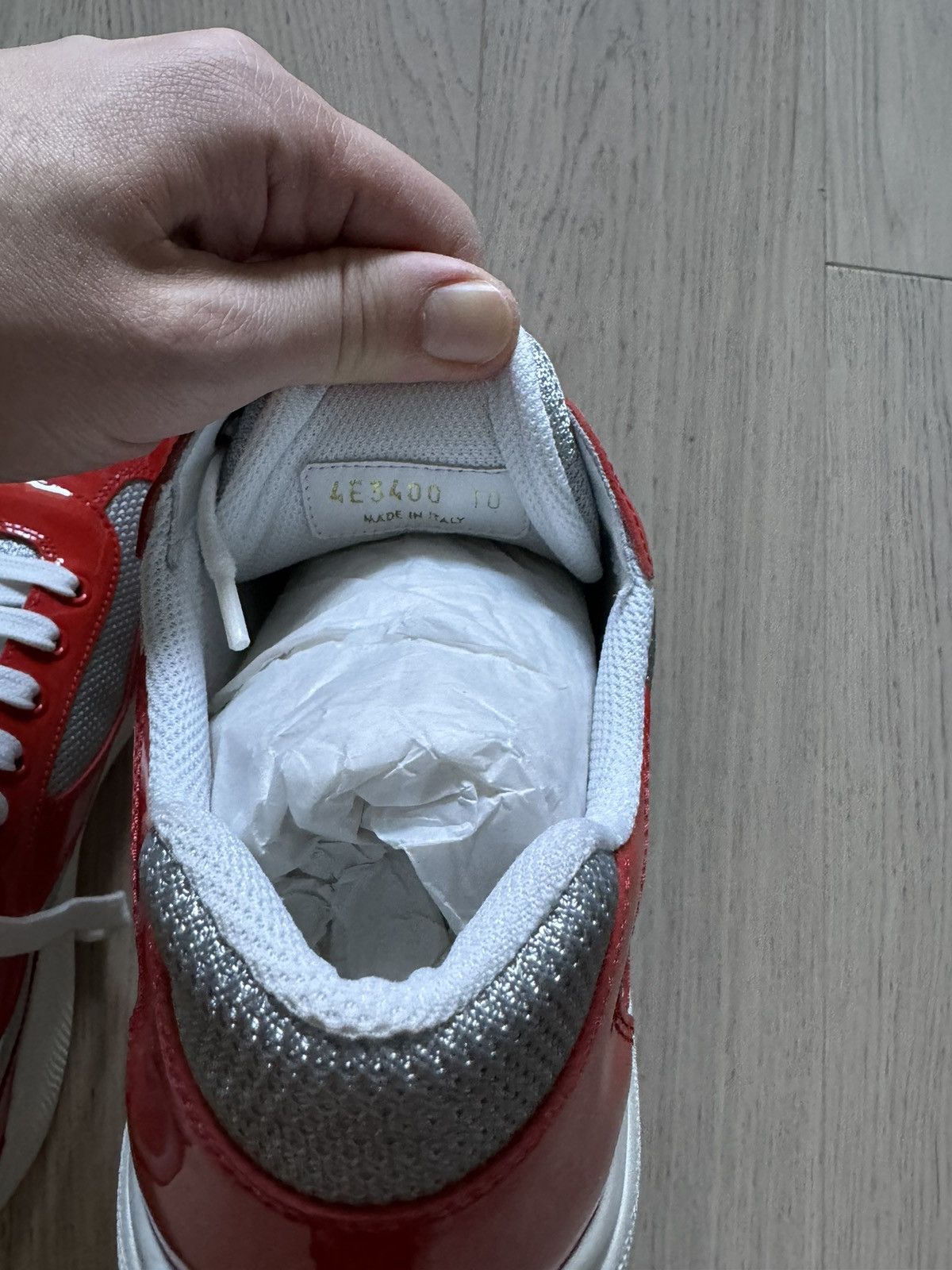 Prada Prada America's Cup leather-trimmed sneakers Size US 11 / EU 44 - 7 Thumbnail