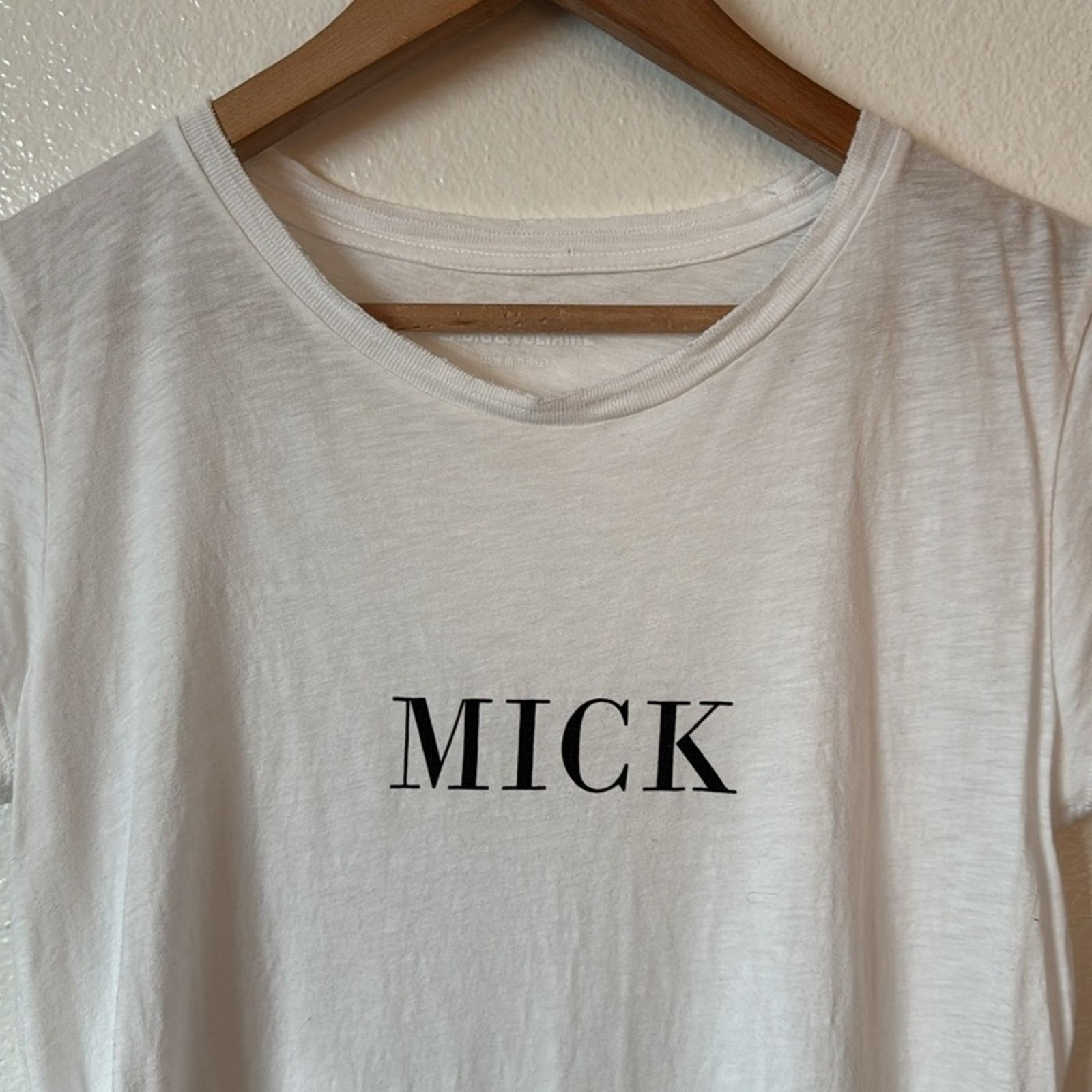 Zadig & Voltaire Zadig & Voltaire L Skinny Mick T-shirt in White Size L / US 10 / IT 46 - 6 Thumbnail