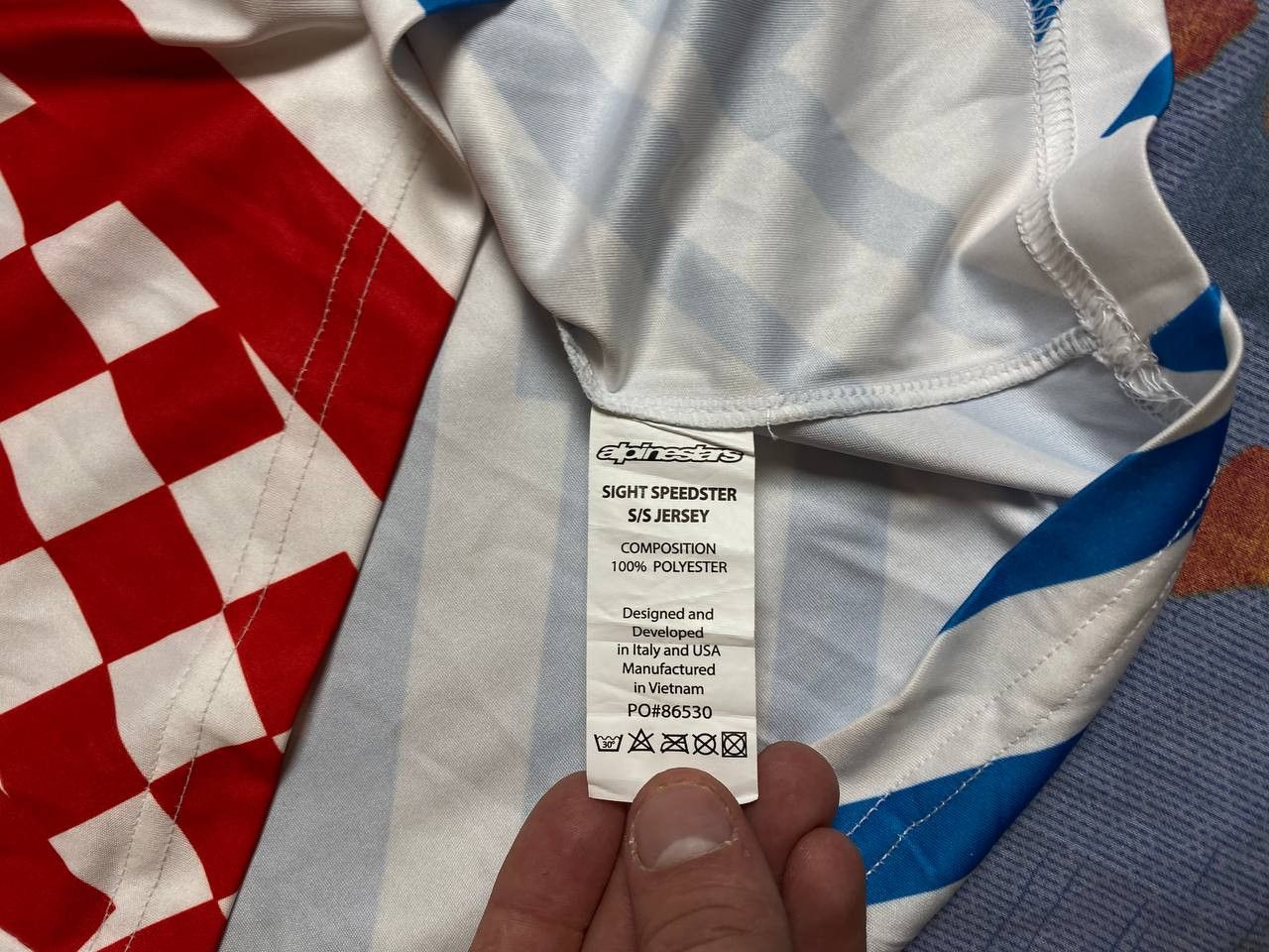 Alpinestars Vintage Alpinestars Jersey Tee big logo Size US XXL / EU 58 / 5 - 11 Thumbnail